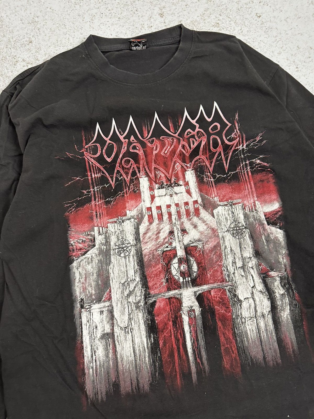 Band Tees 2011 Vader The Sign Of Hell Rock Tour Longsleeve Size US XXL / EU 58 / 5 - 7 Thumbnail