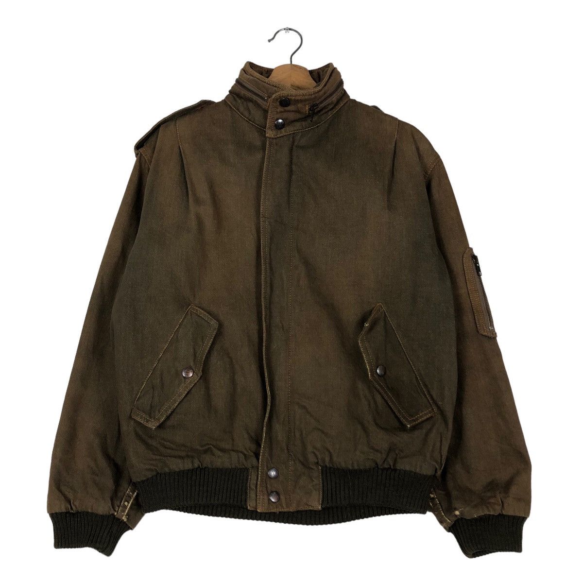 Japanese Brand 🔥Vintage Chore Bomber Jacket Biker Ixi:z Japan Issey Miyake Size US M / EU 48-50 / 2 - 1 Thumbnail