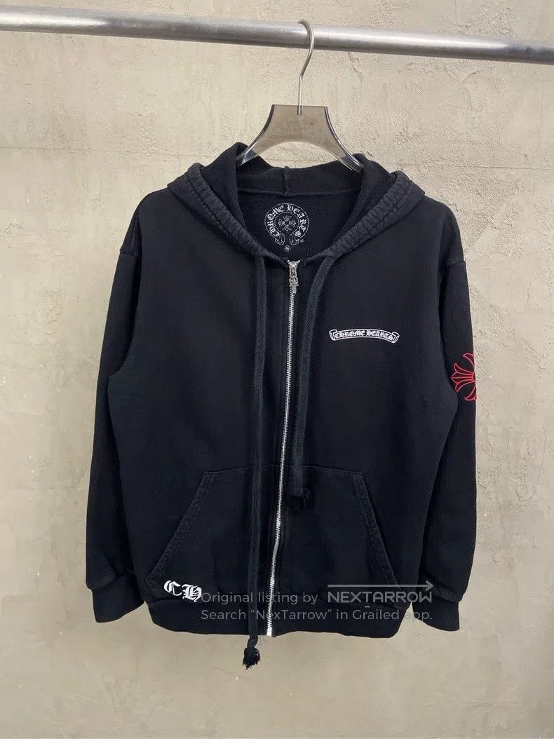 Chrome Hearts CHROME HEARTS Size L Black usa scroll silver button zipper Size US L / EU 52-54 / 3 - 3 Thumbnail
