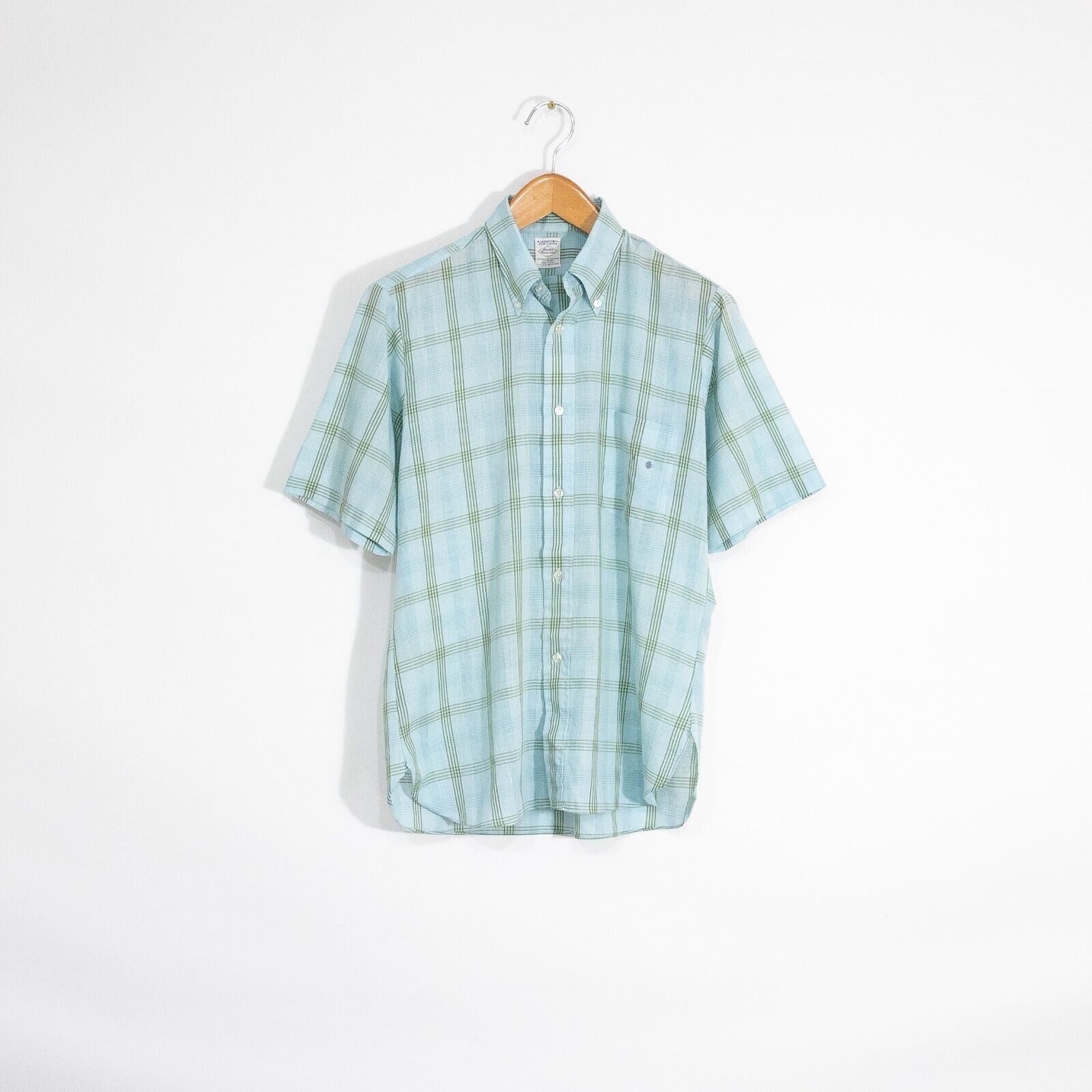 Arrow Vintage 70s Arrow Button Up Shirt 15.5 / M - Short Sleeve Size US M / EU 48-50 / 2 - 1 Thumbnail