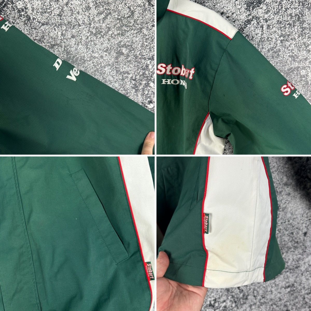 Honda Stobart Honda Racing Nylon Jacket Formula 1 Moto Size S Size US S / EU 44-46 / 1 - 13 Thumbnail