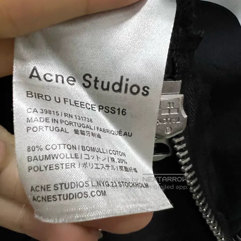 Acne Studios Acne Studios Black Side Zip Hoodie Size XS / US 0-2 / IT 36-38 - 3 Thumbnail