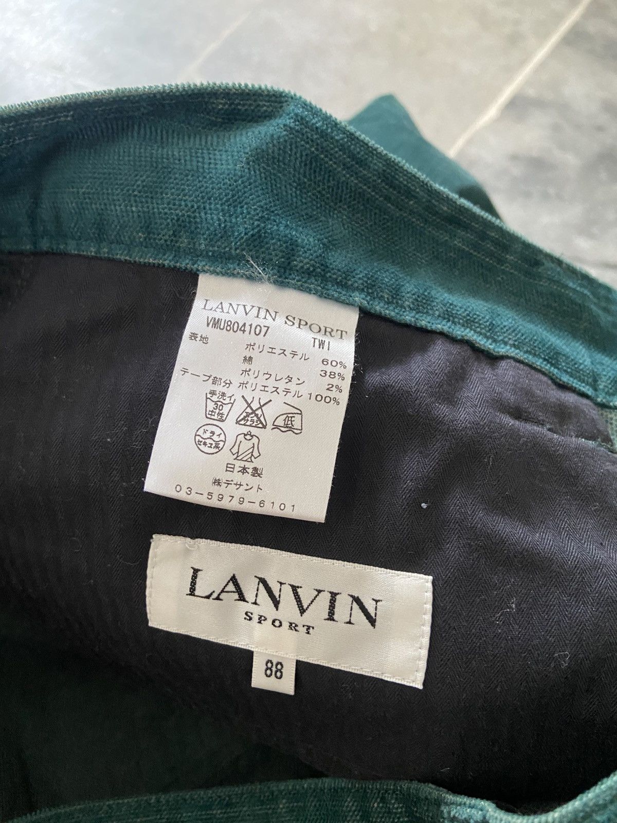 Lanvin Vintage Lanvin Sport Pants Size US 33 - 7 Thumbnail