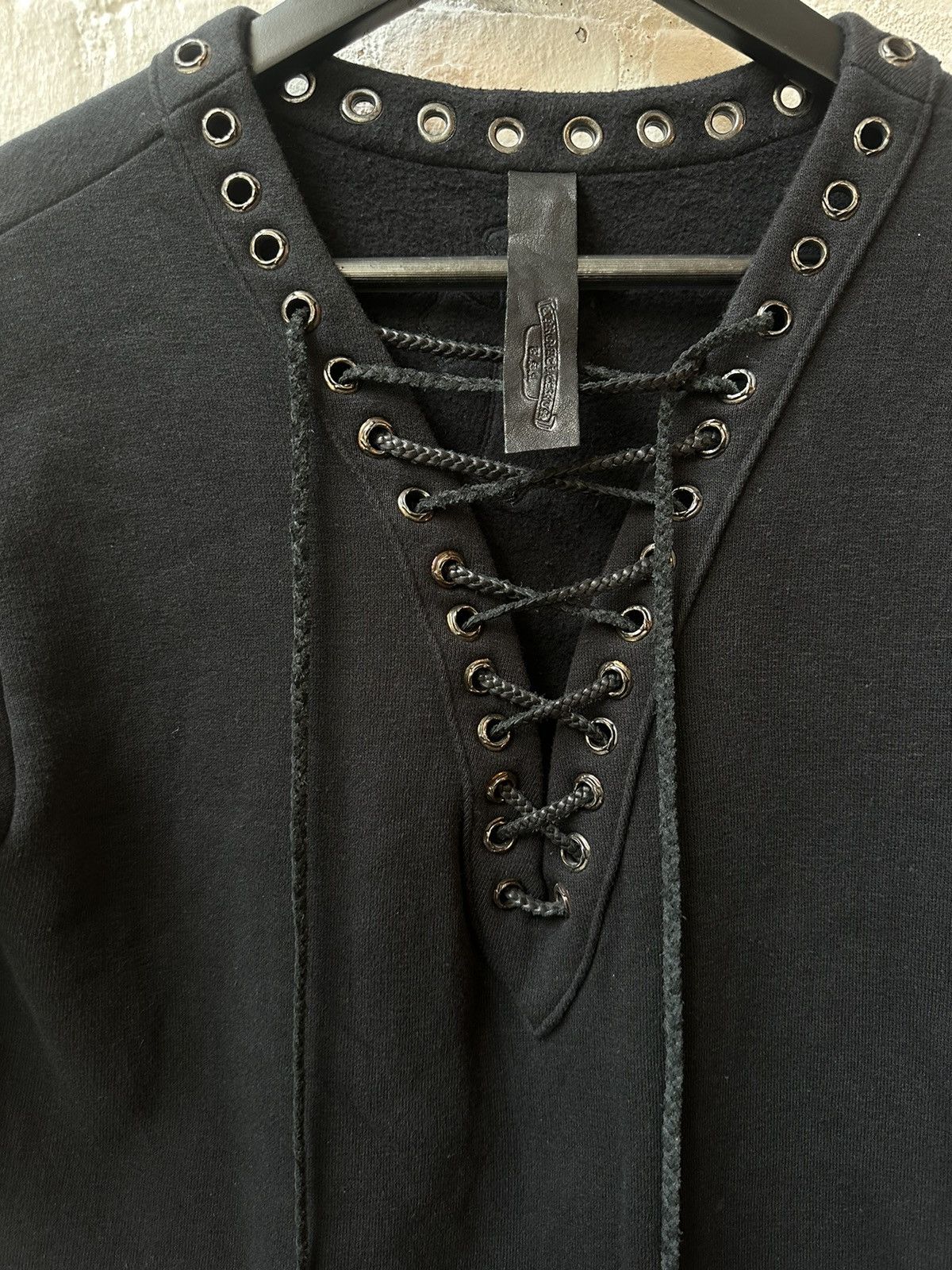 Chrome Hearts CHROME HEARTS HIPPIE TIE UP CROSS PATCH COCHELLA SHIRT Size US S / EU 44-46 / 1 - 6 Thumbnail