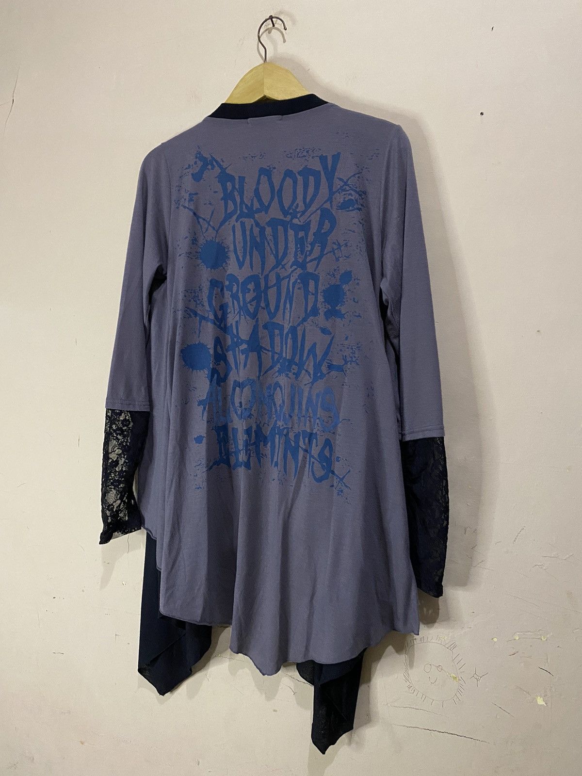 If Six Was Nine × Japanese Brand × KMRii Y2K Algonquins Japan Cardigan Punk Style Double Layer Size ONE SIZE - 2 Thumbnail