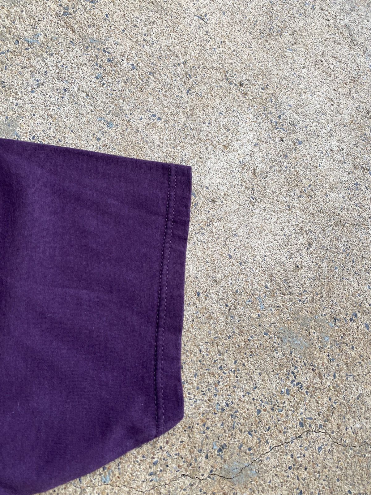 Japanese Brand × Vintage Vintage 90’s Wolf Yellowstone Purple Shirt Size US L / EU 52-54 / 3 - 6 Thumbnail