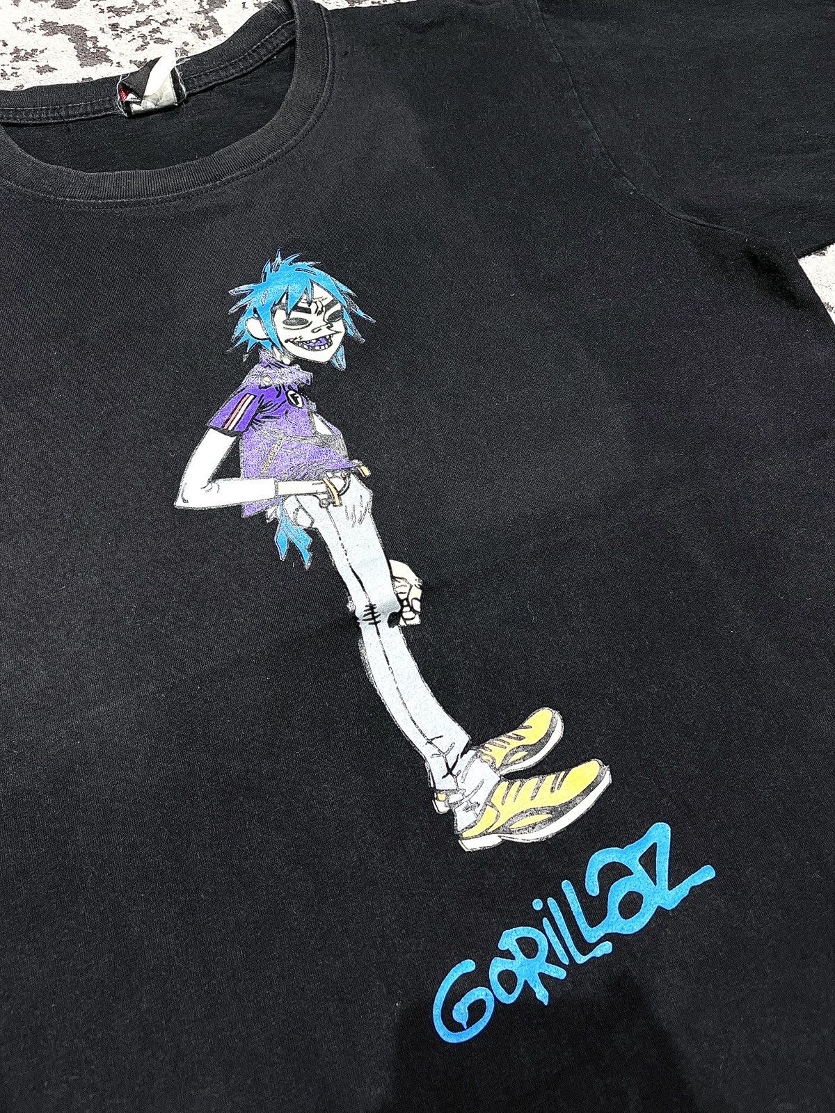 Band Tees × Vintage Vintage 00’s Bootleg Gorillaz Size US L / EU 52-54 / 3 - 2 Thumbnail