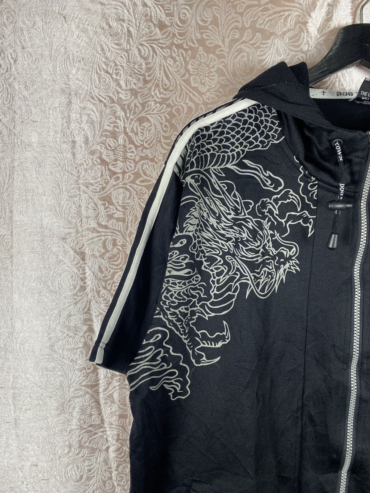 Dogtown Vintage Dog Town Dragon Hooded Jacket Black Skate Streetwear Size US L / EU 52-54 / 3 - 7 Thumbnail
