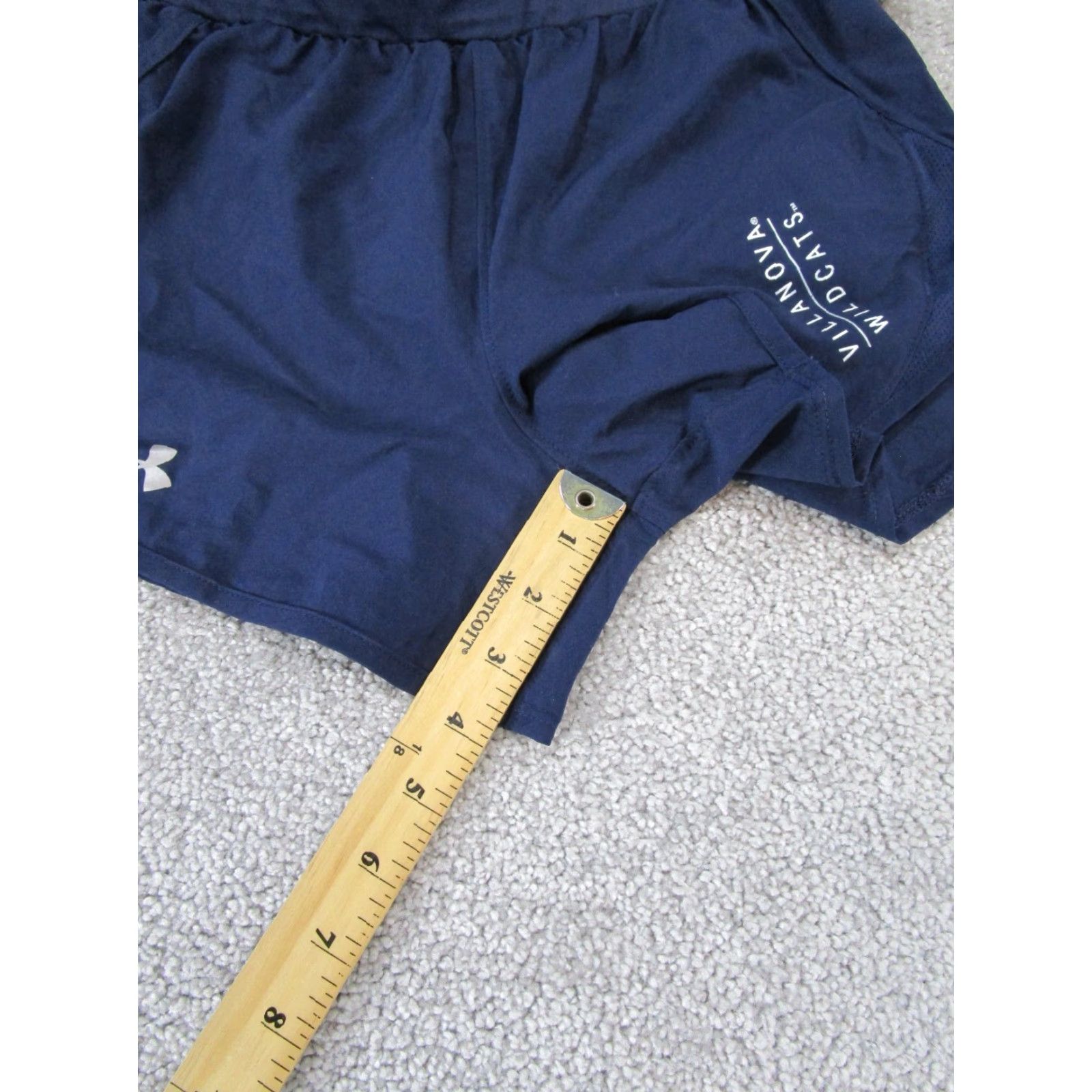 Under Armour VINTAGE Under Armour Shorts Women XS Navy Blue Villanova Wildcats HeatGear Loose Activewear Athletic Running Gym 90s? Size 26" / US 2 / IT 38 - 5 Thumbnail