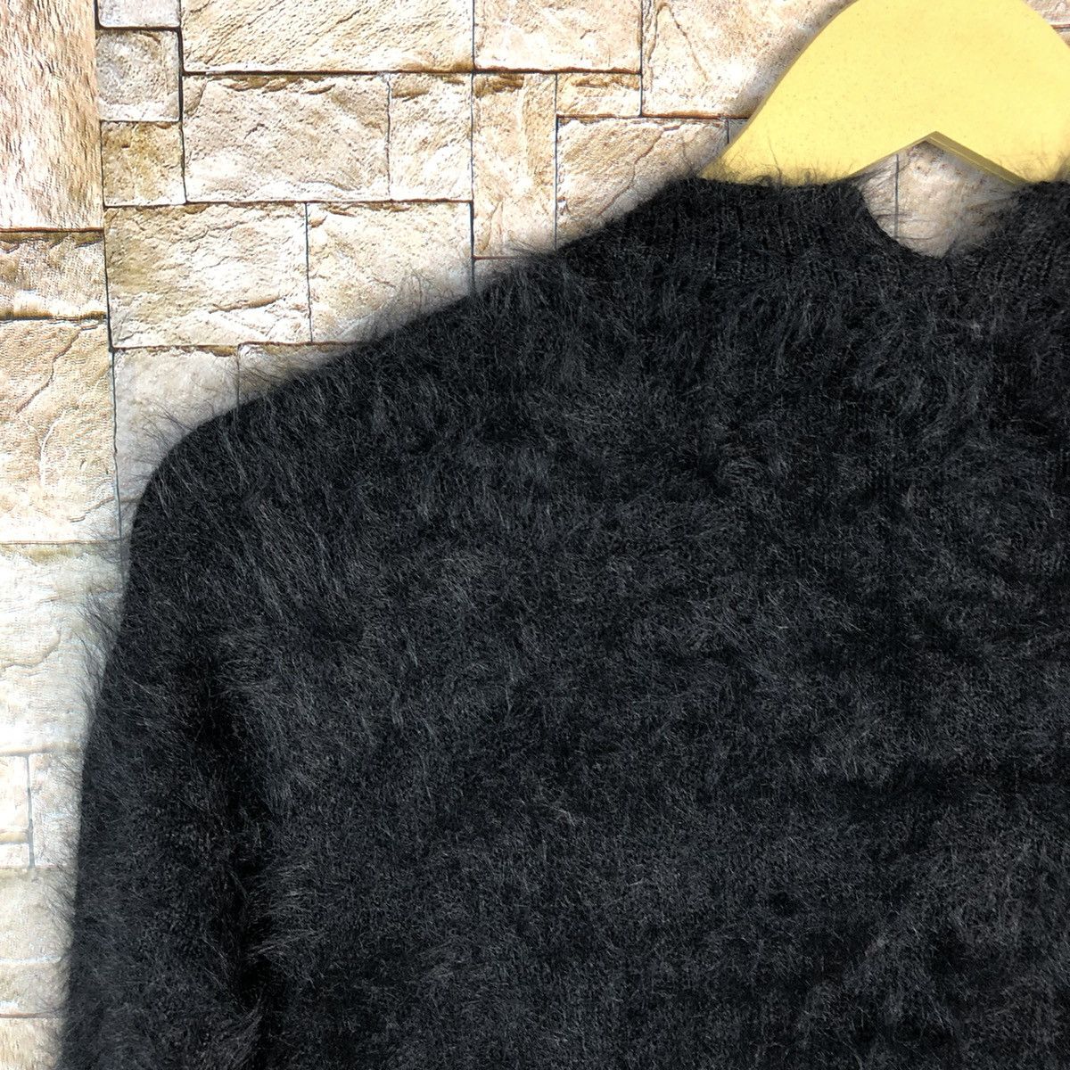 Homespun Knitwear Ray Cassin Favori fur shaggy Mohair Knitwear cardigan #A686 Size US S / EU 44-46 / 1 - 13 Thumbnail