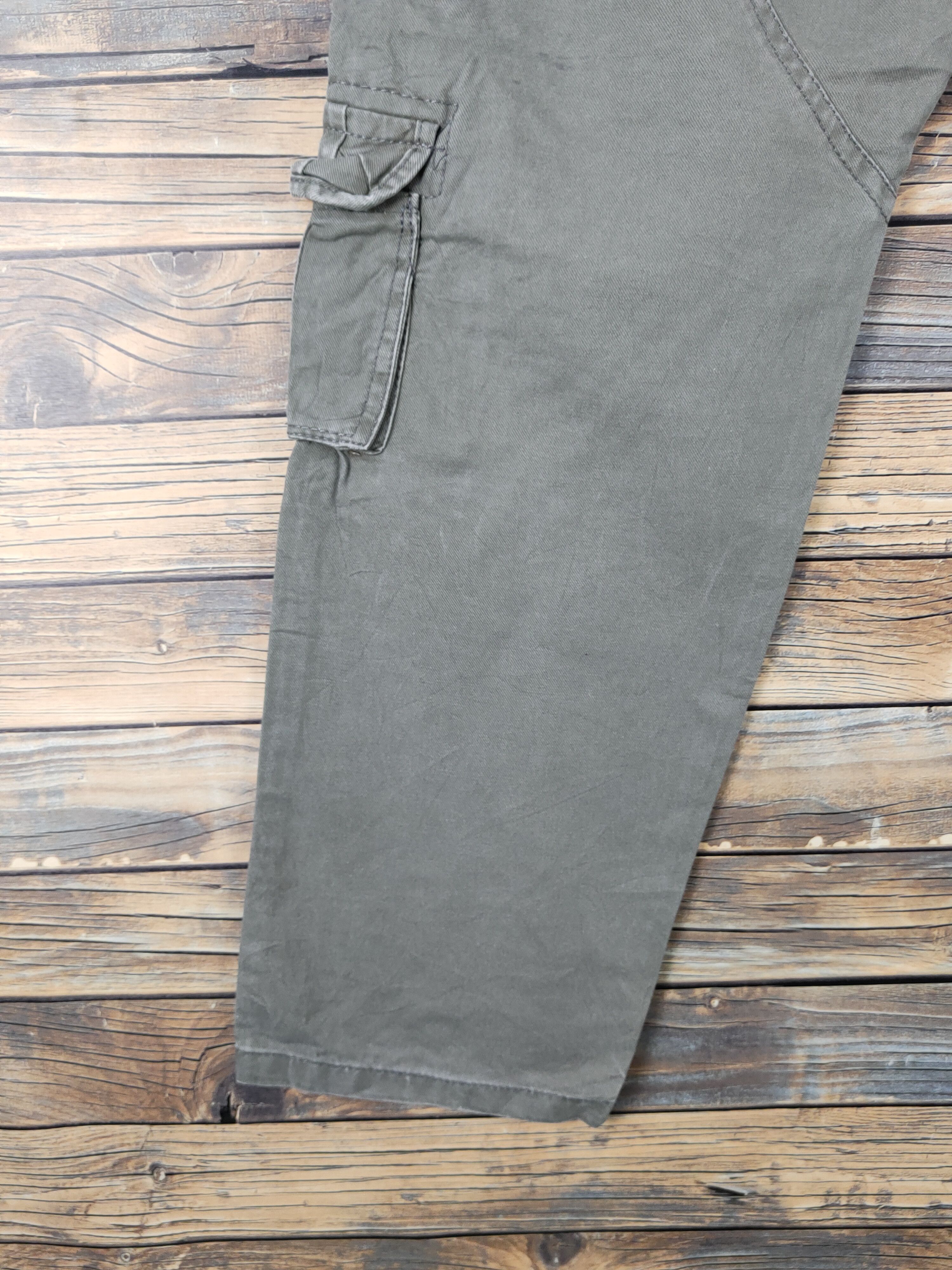 Japanese Brand Japanese Brand Olive Multipocket Tactical Cargo Pants #W1505 Size US 35 - 11 Thumbnail