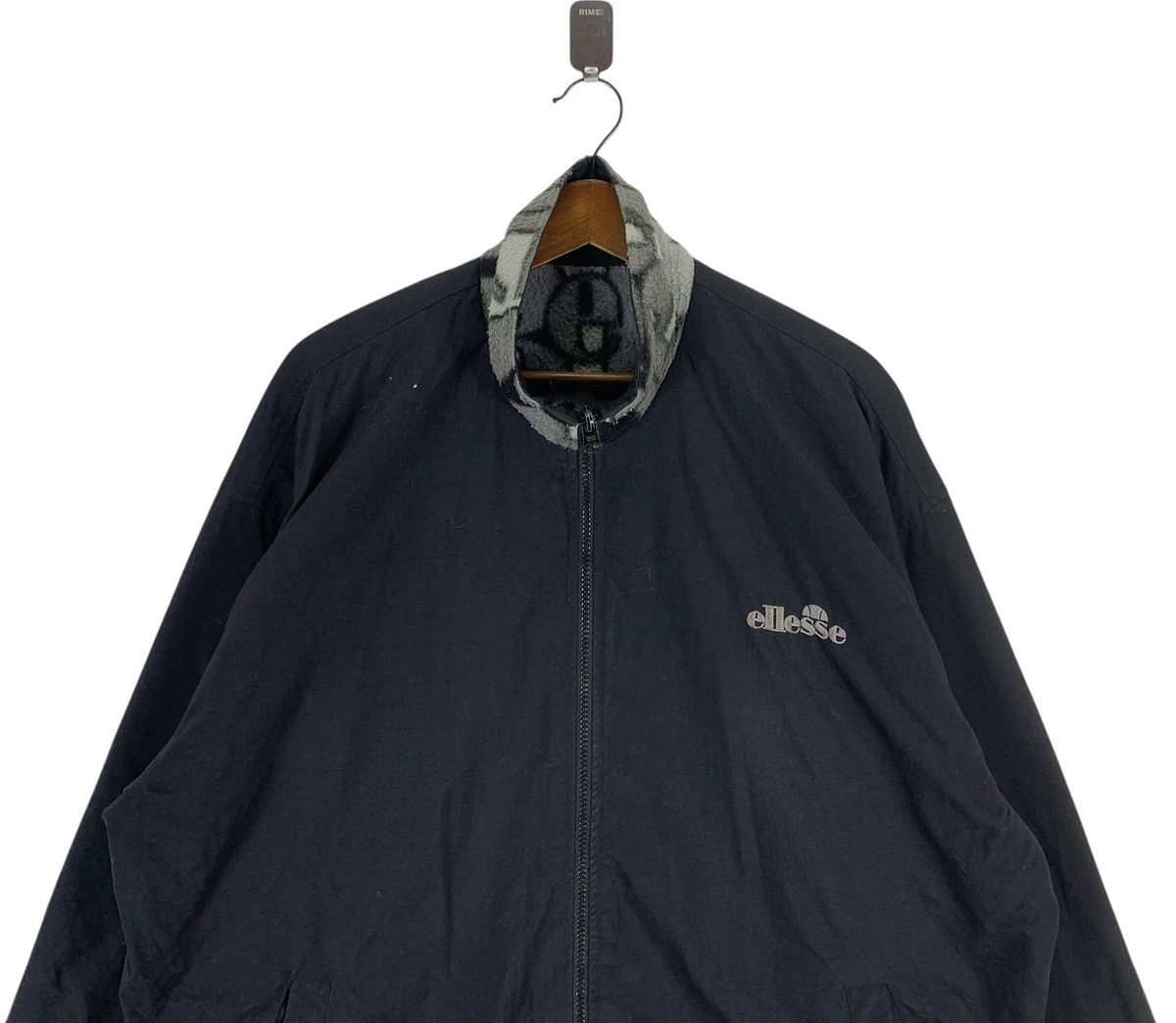 Ellesse Vintage Ellesse Reversible Printed Fleece & Nylon Jacket Size US XL / EU 56 / 4 - 4 Thumbnail