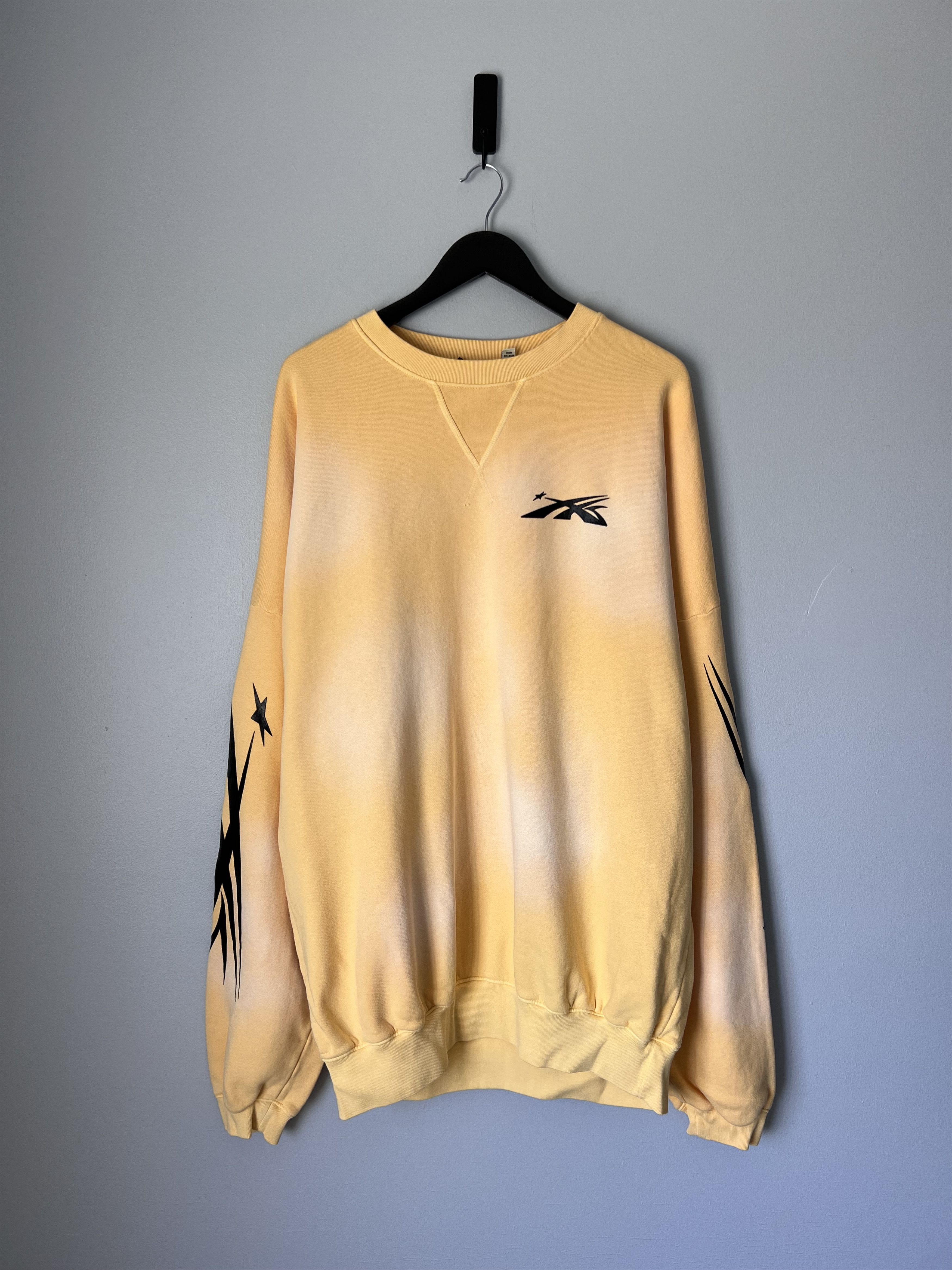 HELLSTAR Hellstar Sports Crewneck Sweatshirt in Yellow Size US XL / EU 56 / 4 - 3 Thumbnail