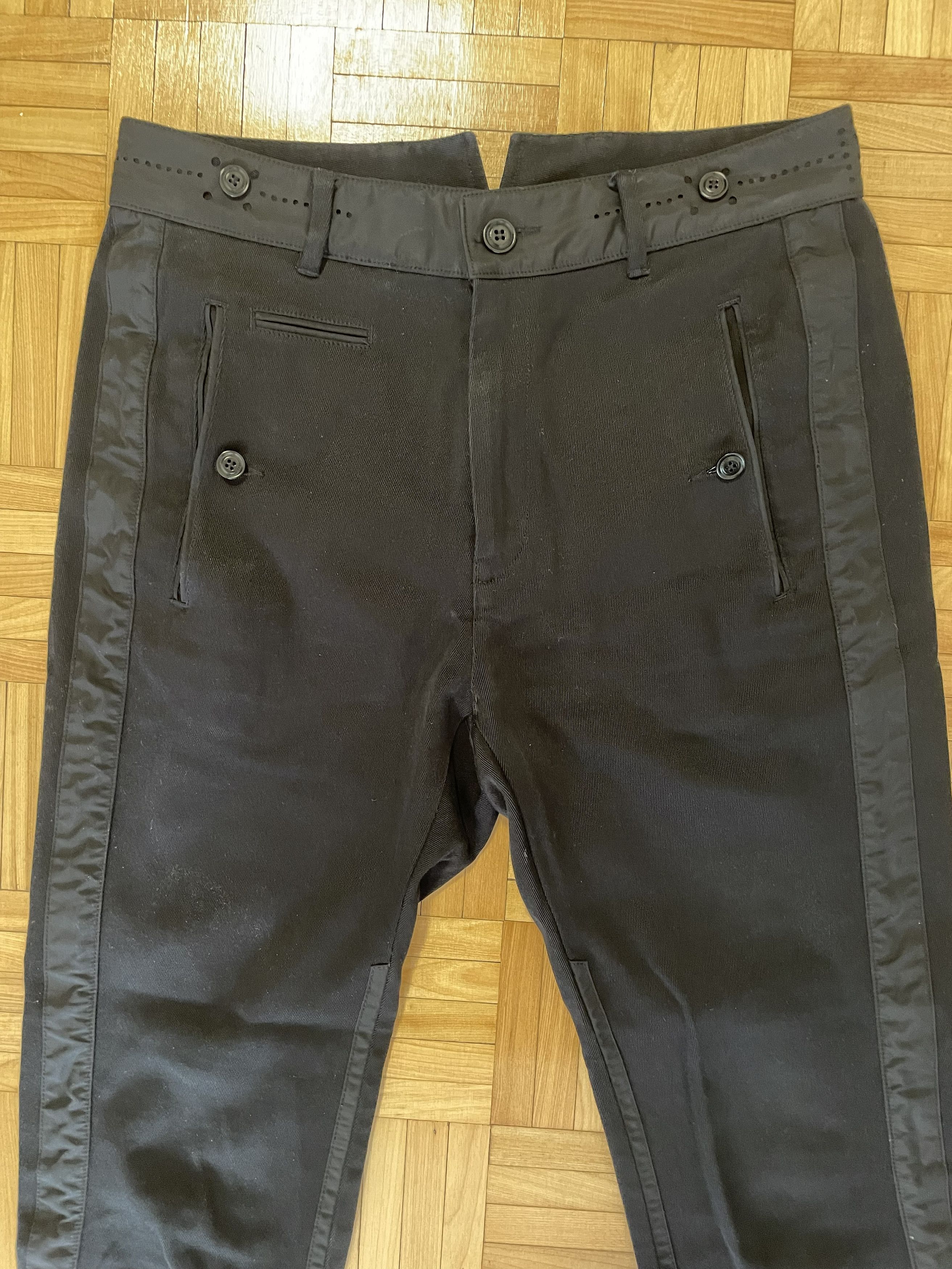 Diesel Vtg Diesel Pants Size W28 Black Straight Leg Button Fly Size US 28 / EU 44 - 1 Thumbnail