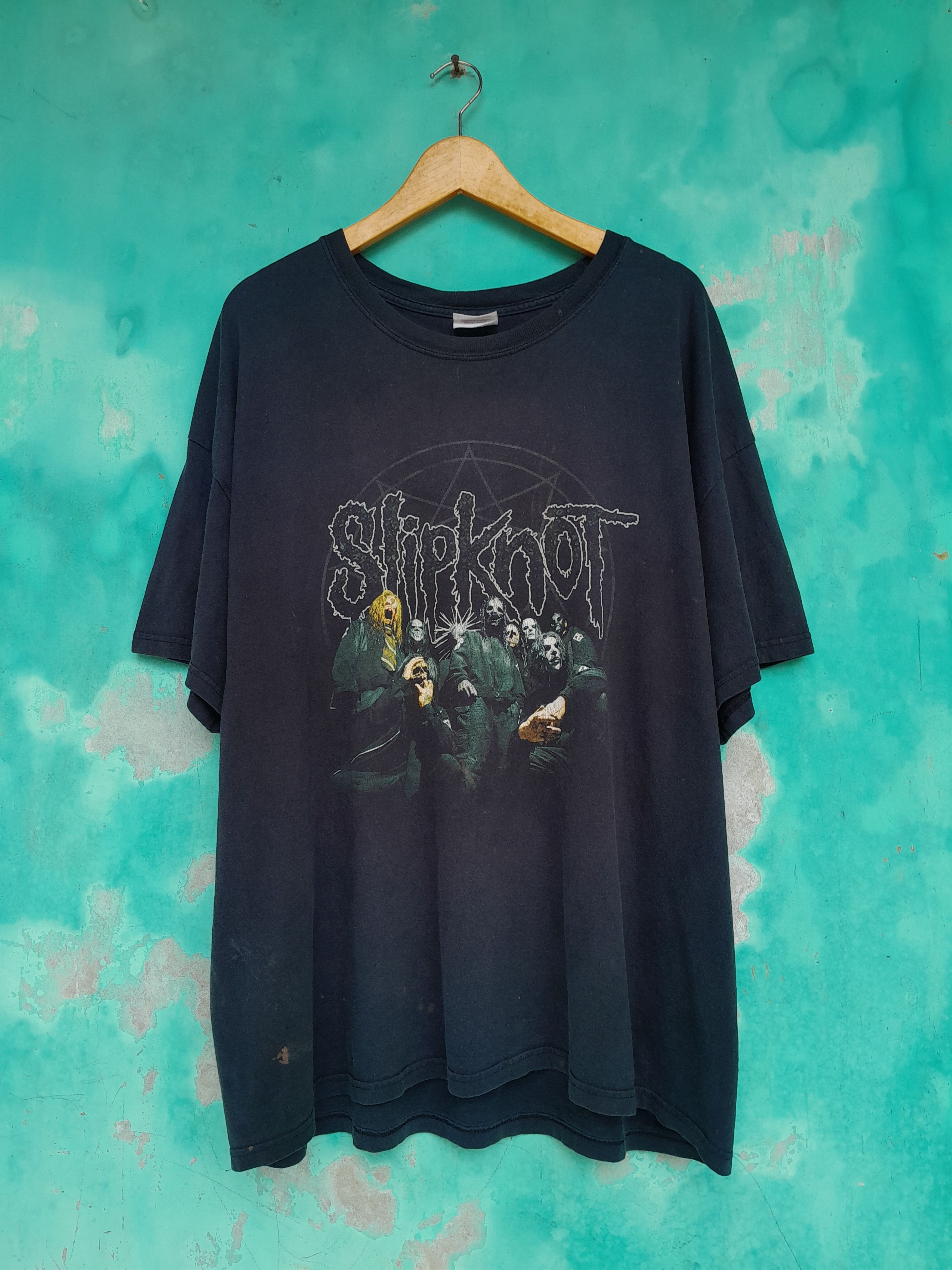 Band Tees Vintage 00s SLIPKNOT band shirt Size US XXL / EU 58 / 5 - 1 Thumbnail