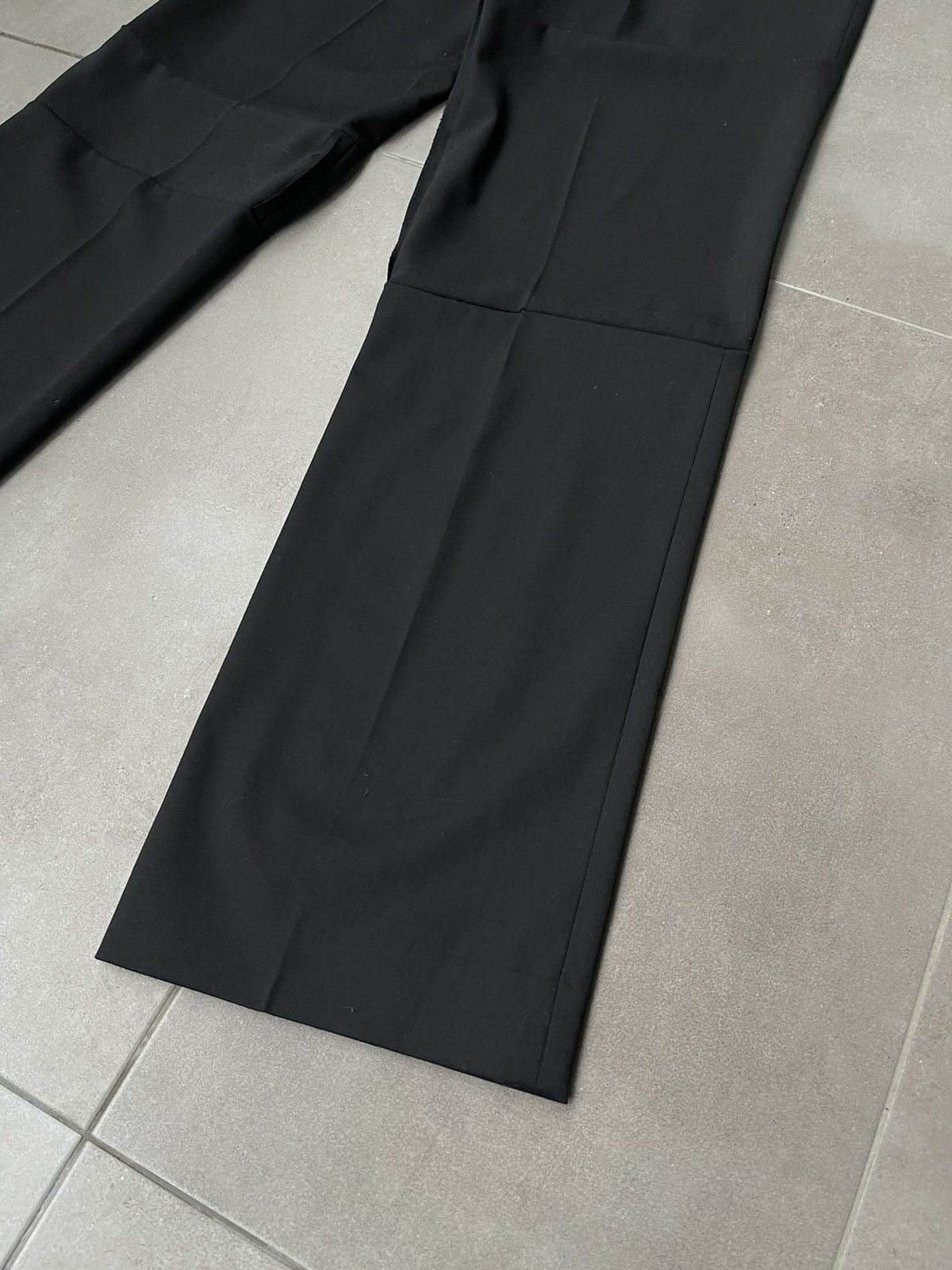 Maison Margiela !DS! SS23 Maison Margiela Reconstructed Black Casual Pants Size US 30 / EU 46 - 18 Thumbnail