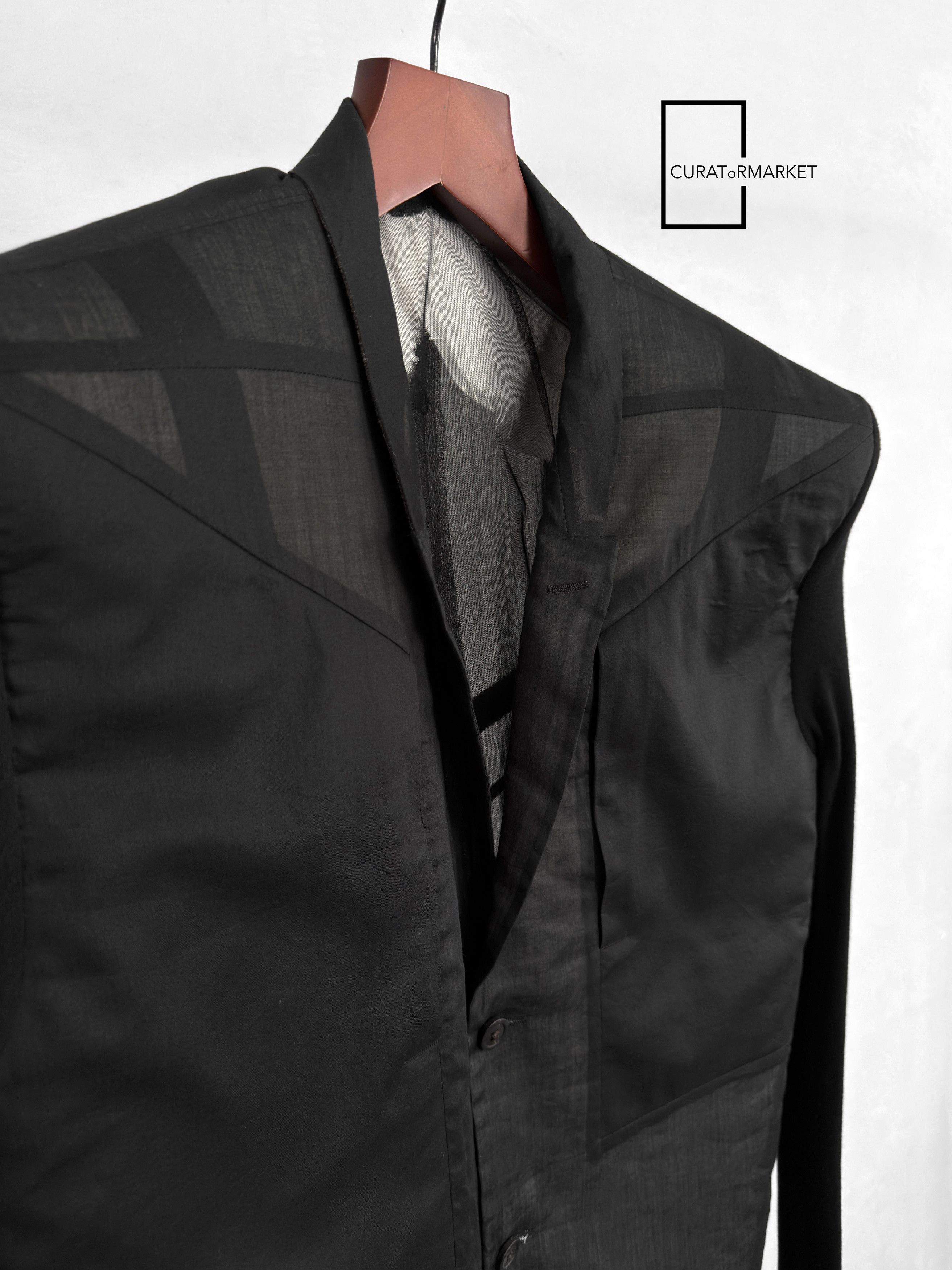Rick Owens EU48 GRAIL Runway Sample Cobra Silk Tatlin Coat SS24 Lido Size US M / EU 48-50 / 2 - 3 Thumbnail