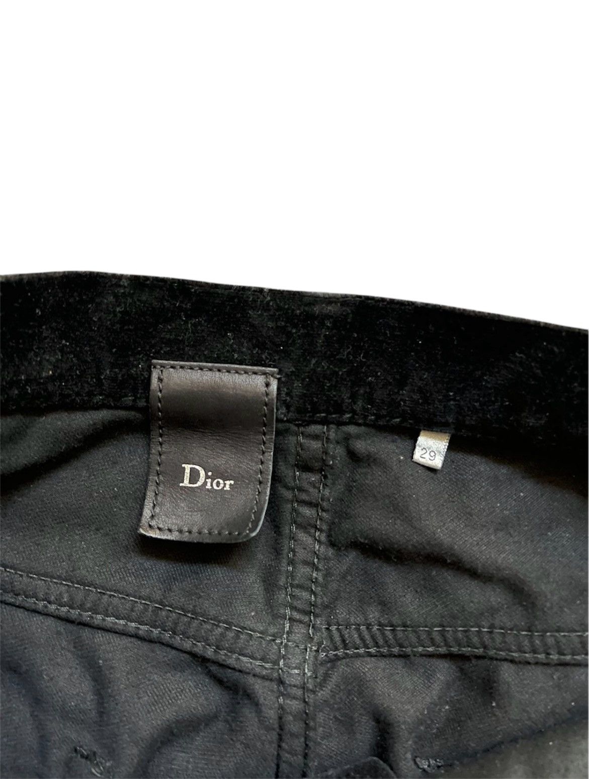 Dior Dior Homme AW05 Velvet trousers Size US 29 - 5 Thumbnail