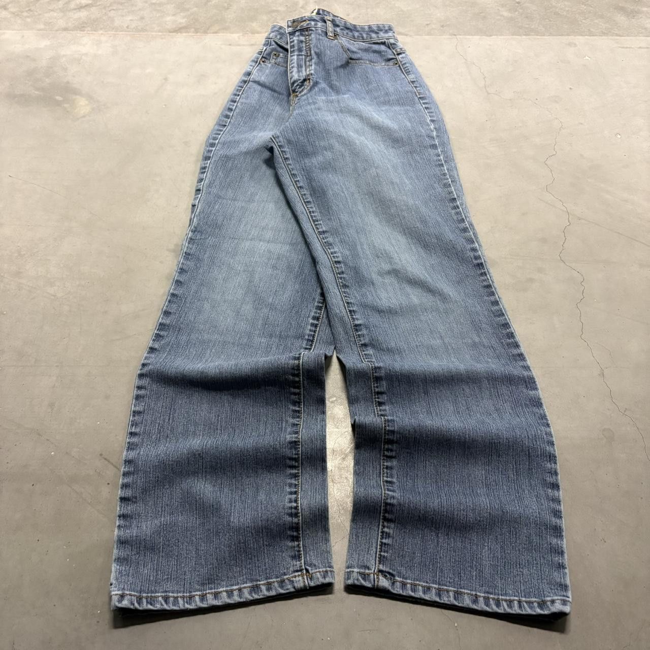 Other Crazy Vintage Y2K/2000s Baggy L.A Blues Grunge Medium Blue Wash Denim Jeans! Size US 28 / EU 44 - 1 Thumbnail