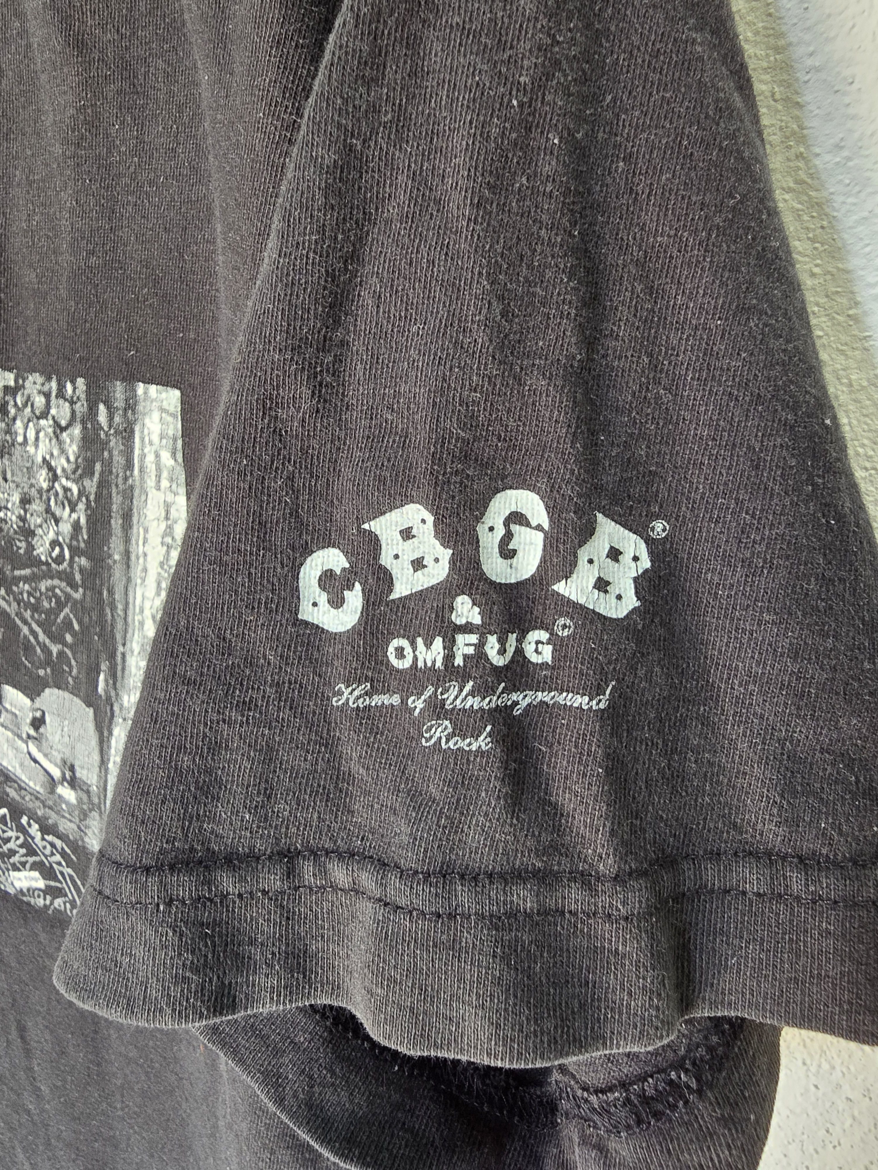 Japanese Brand CBGb & OMFUG Neckless Tshirt Punk S Size US S / EU 44-46 / 1 - 4 Thumbnail