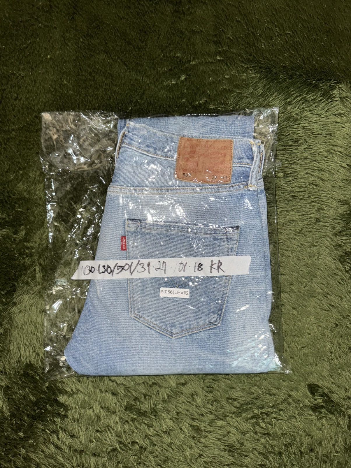 Levi's [W30/L30] Levi’s 501 Distressed Light Indigo Denim Pants Size US 30 / EU 46 - 12 Thumbnail