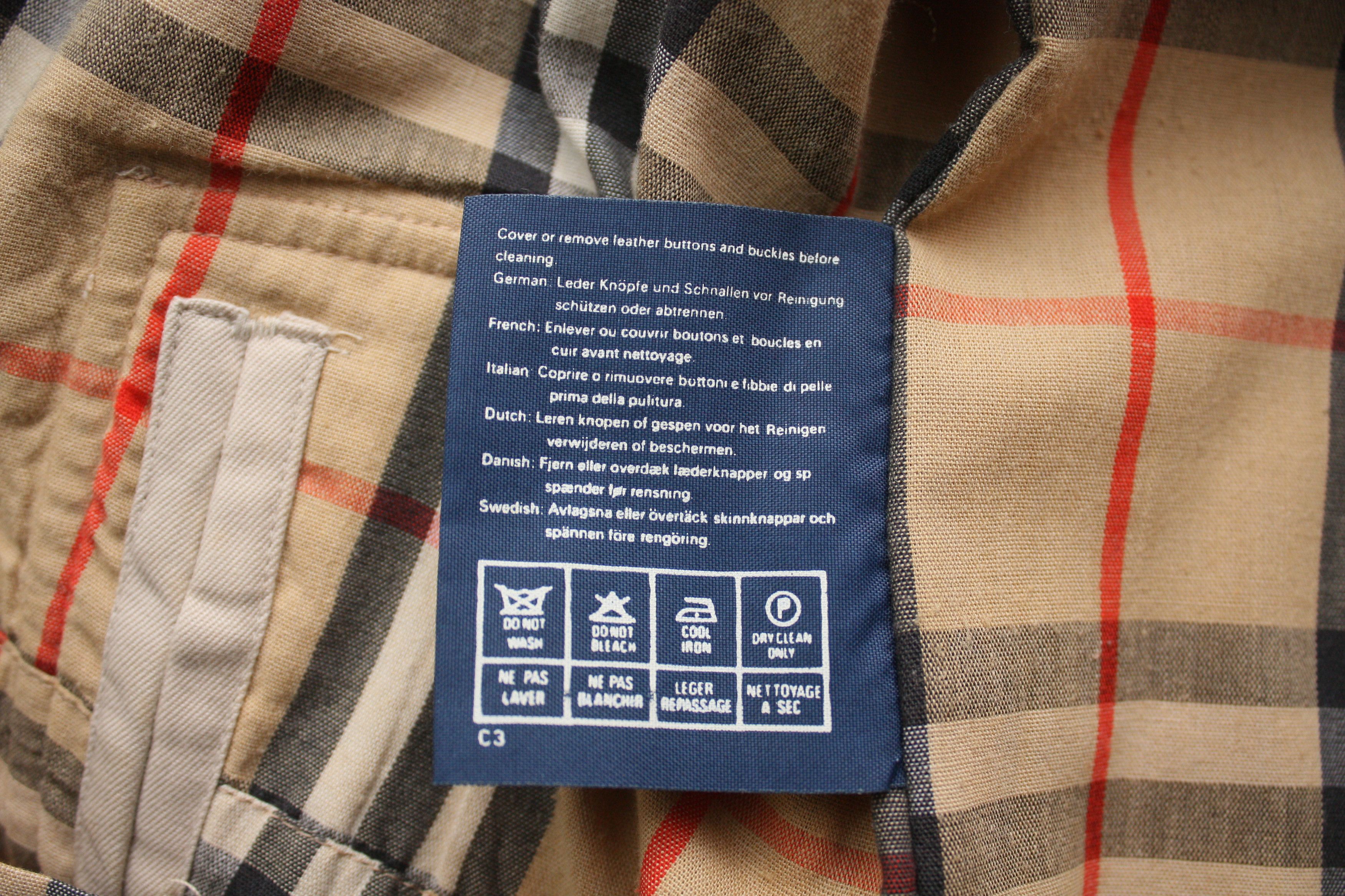 Burberry Burberry's Nova Check Beige Trench Coat Size M / US 6-8 / IT 42-44 - 7 Thumbnail