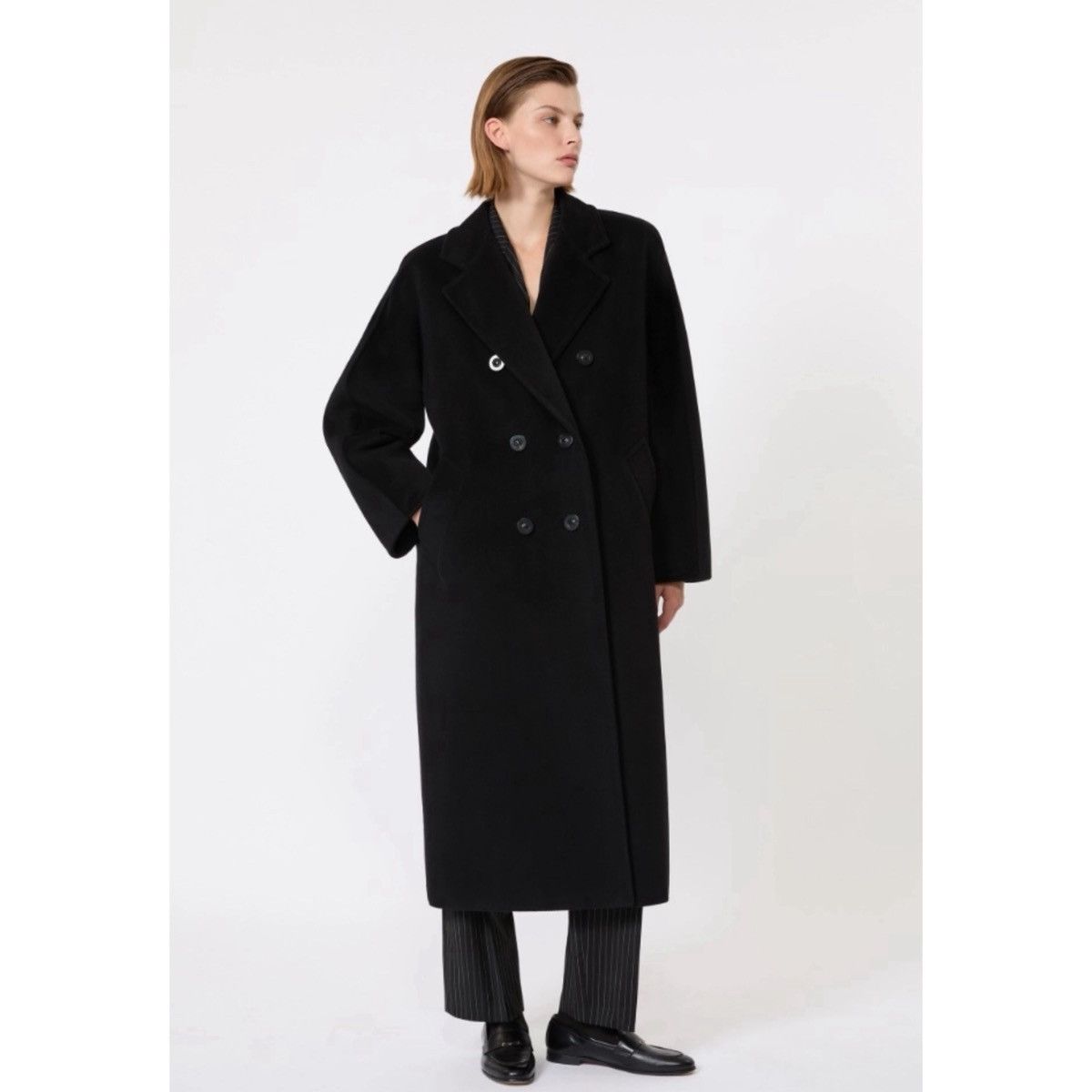 Max Mara MAX MARA Madame Icon wool and cashmere-blend Coat size 14 Size XL / US 12-14 / IT 48-50 - 2 Thumbnail