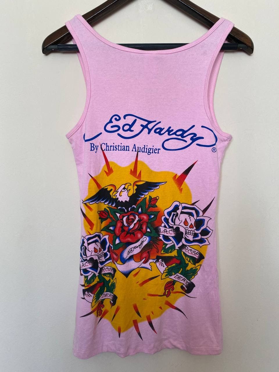 Ed Hardy Ed Hardy Love is Mystery By Christian Audigier Tank Top Size XL / US 12-14 / IT 48-50 - 5 Thumbnail