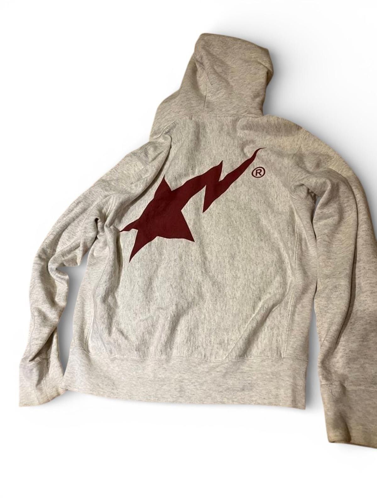 Bape BAPE - Men's Zip-Up Hoodie with Logo Print Size US S / EU 44-46 / 1 - 4 Thumbnail