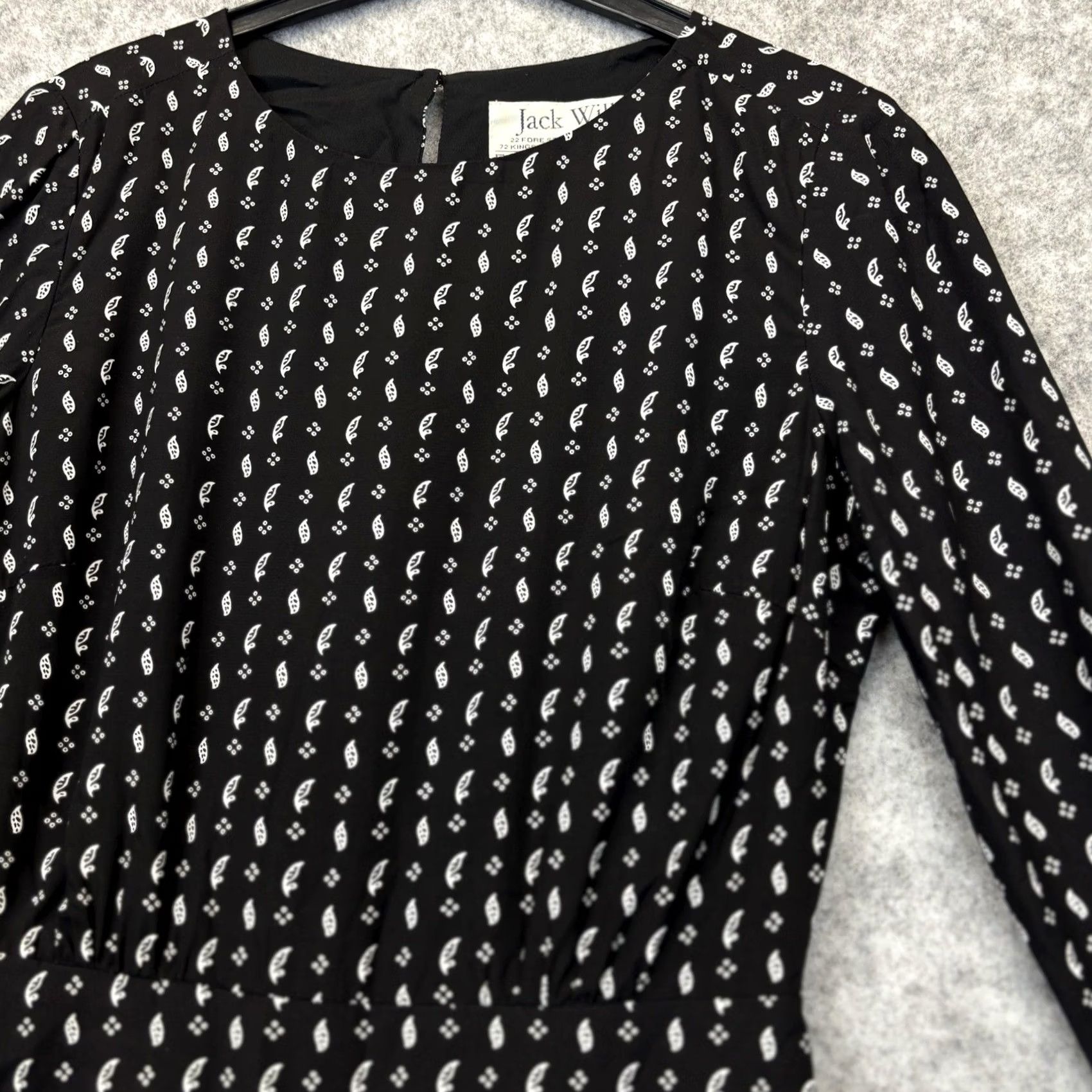 Jack Wills Jack Wills Playsuit 6 UK Size Women Black White VGC Long Sleeve Casual Summer Size M / US 6-8 / IT 42-44 - 5 Thumbnail