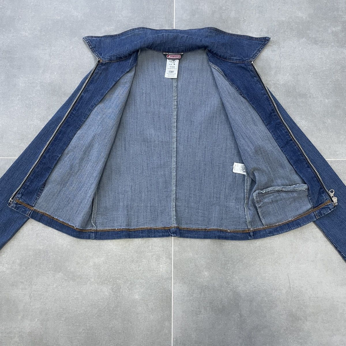 Diesel Vintage Diesel Women Denim Jacket Size M Size M / US 6-8 / IT 42-44 - 12 Thumbnail
