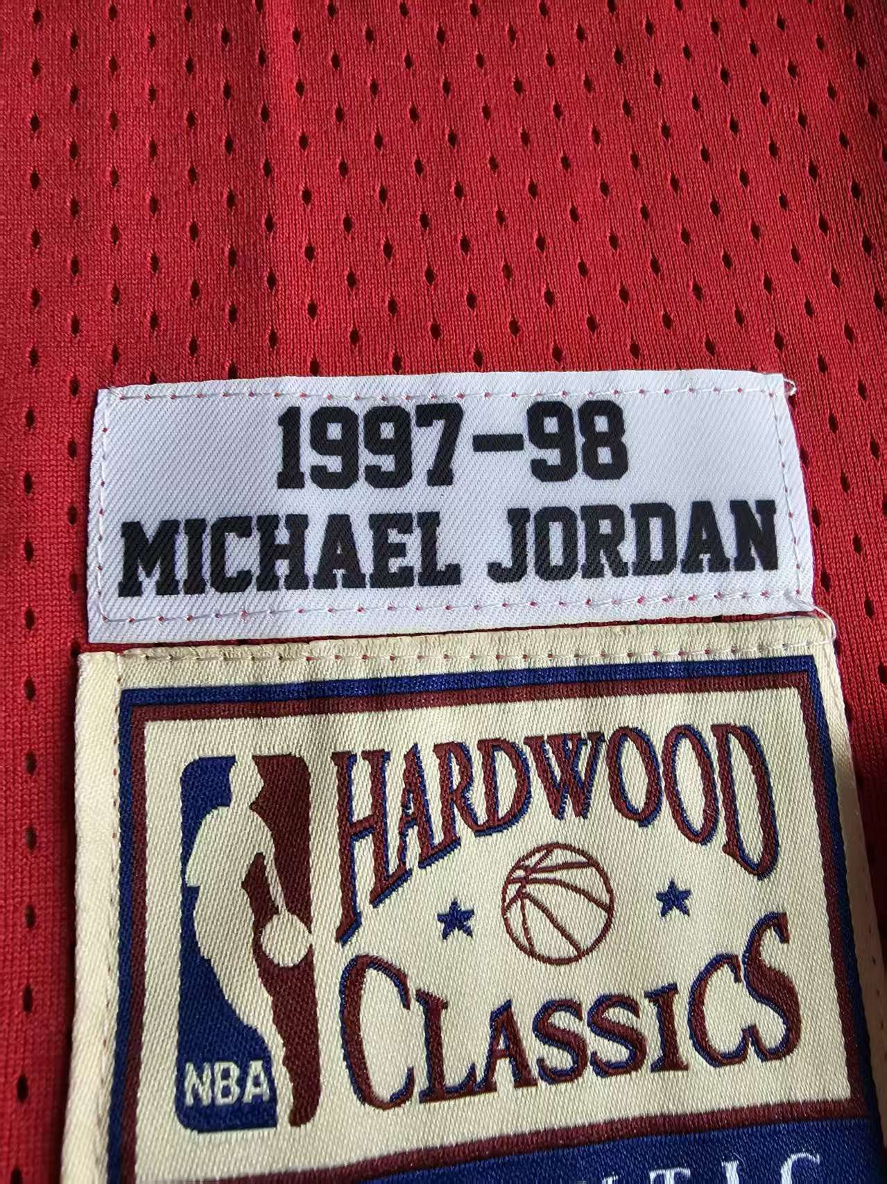 NBA Bulls #23 Michael Jordan Jersey Size US XL / EU 56 / 4 - 4 Thumbnail