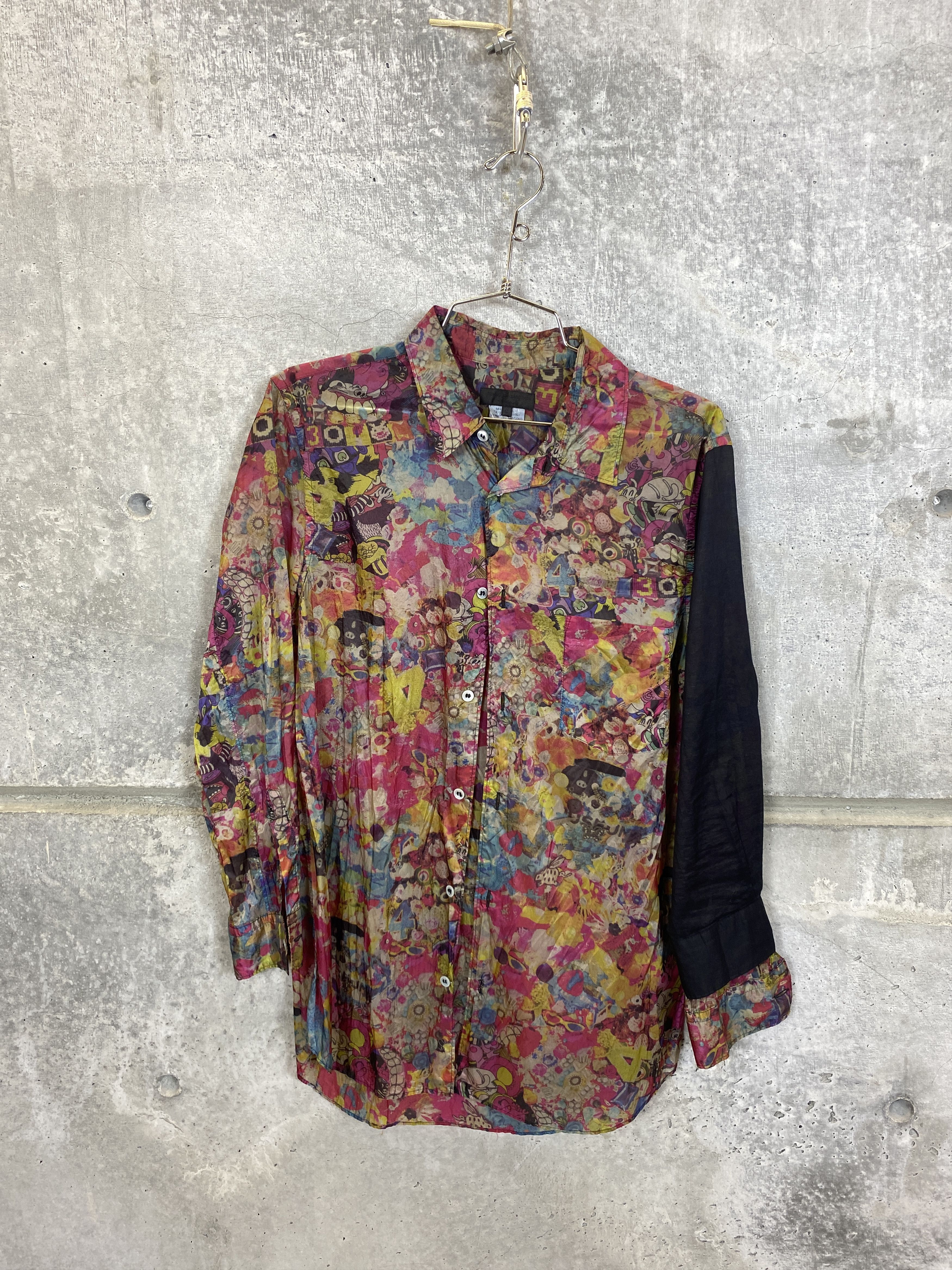 Comme des Garcons Homme Plus COMME DES GARCONS X OLLEBOREBLA JAPAN 2012 PRINTED SHIRT Size US S / EU 44-46 / 1 - 1 Thumbnail