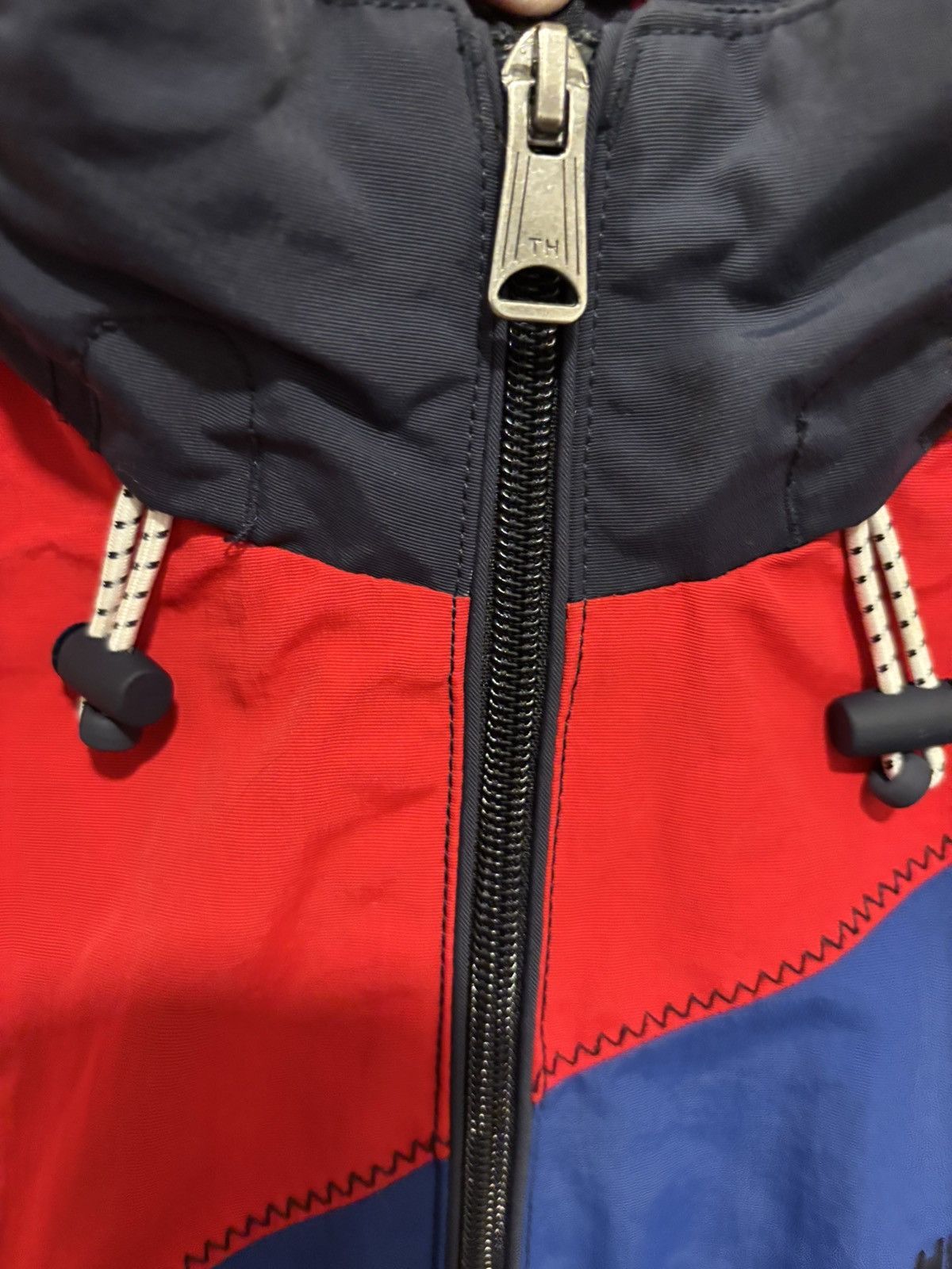 Tommy Hilfiger Tommy Hilfiger Colorblock Windbreaker Size US L / EU 52-54 / 3 - 5 Thumbnail