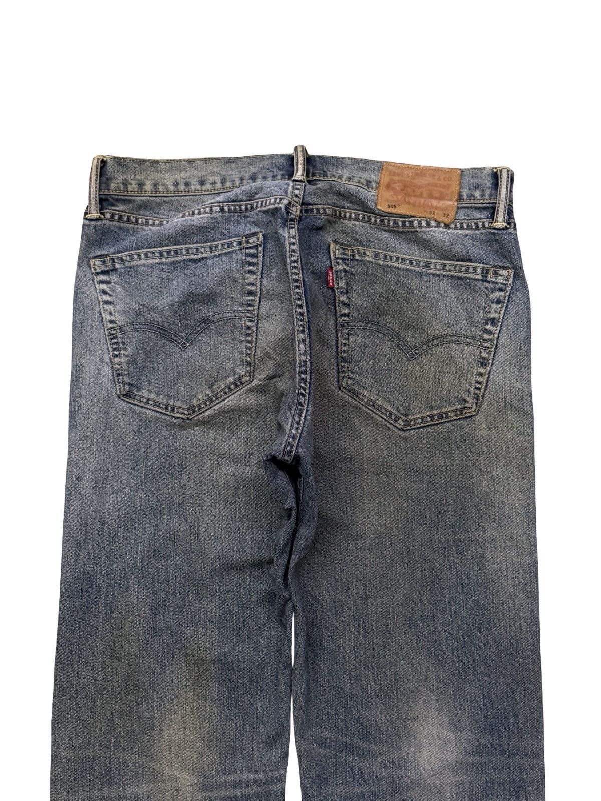 Levi's Vintage Levi’s 505 Denim Jeans | Vintage Heavy Fade | W33 Size US 33 - 5 Thumbnail