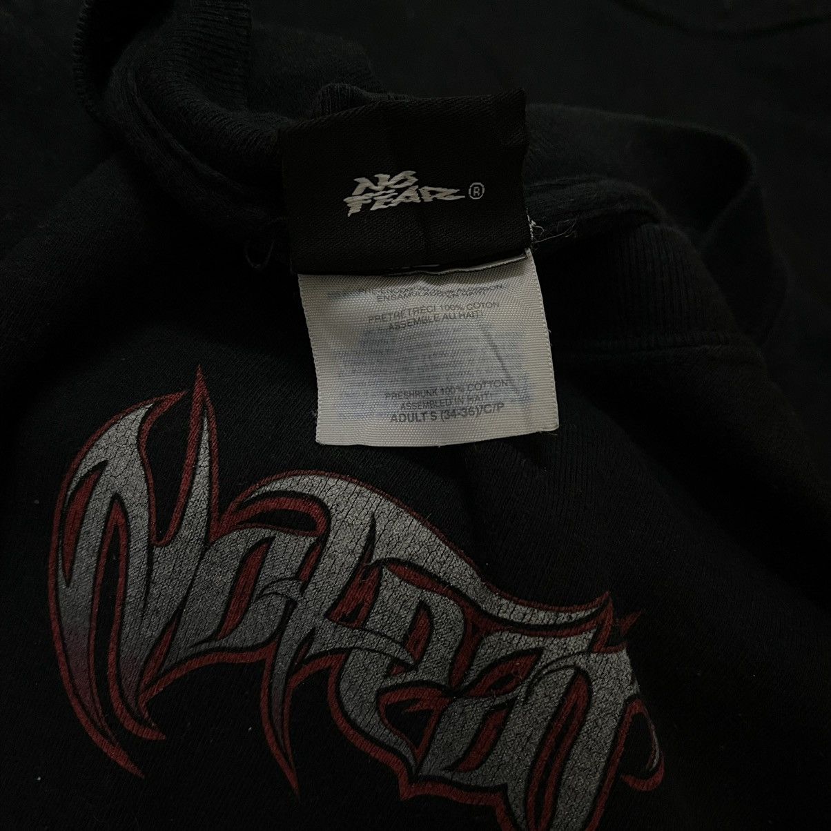 No Fear Vintage No Fear Flame Tshirt Size US S / EU 44-46 / 1 - 6 Thumbnail