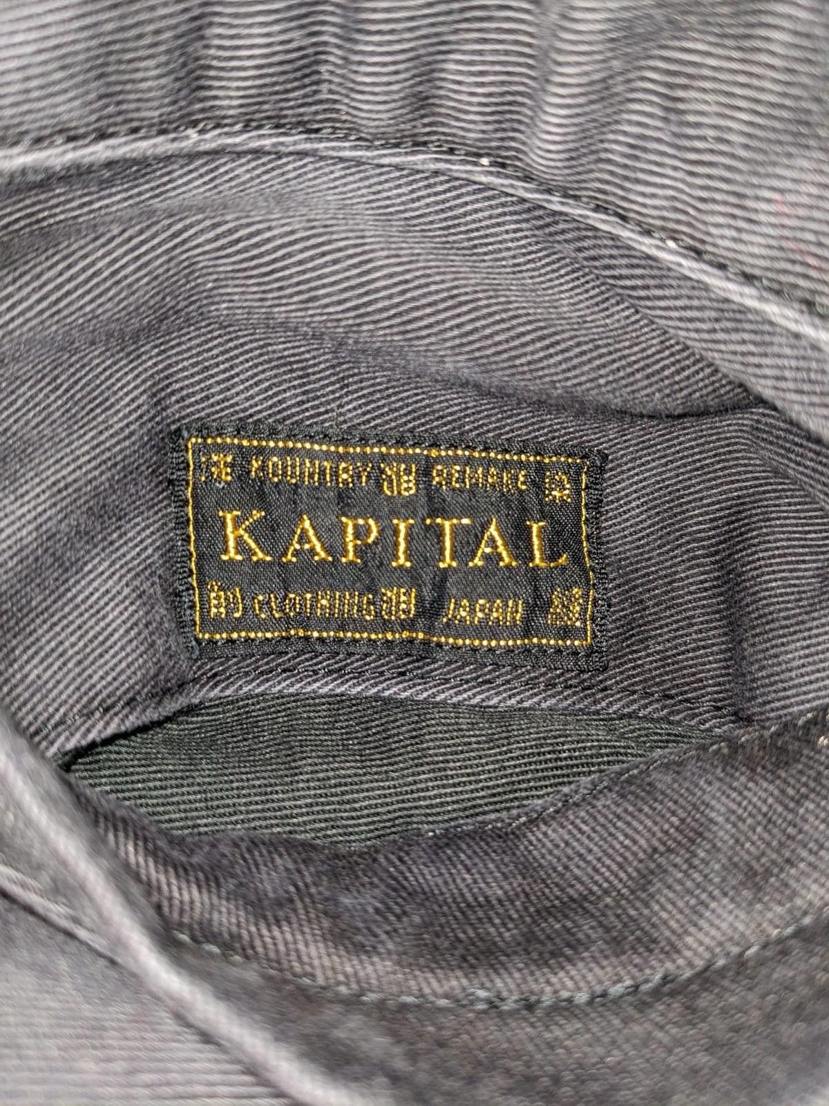 Kapital Kountry Kapital Kountry Chino AD Racing Drizzler Jacket Black Size 2 Size US M / EU 48-50 / 2 - 7 Thumbnail