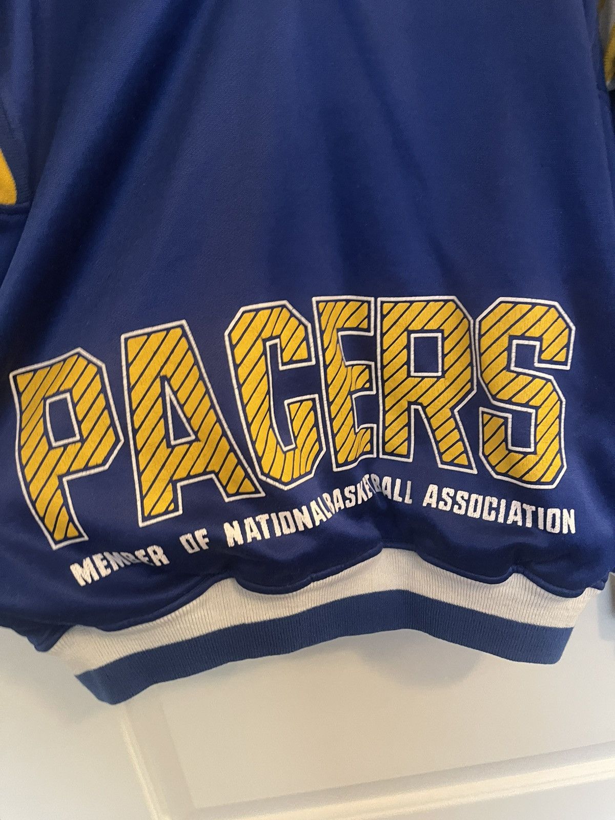 Starter × Vintage RARE Vintage Indiana Pacers Quarter Button Up Size US M / EU 48-50 / 2 - 3 Thumbnail