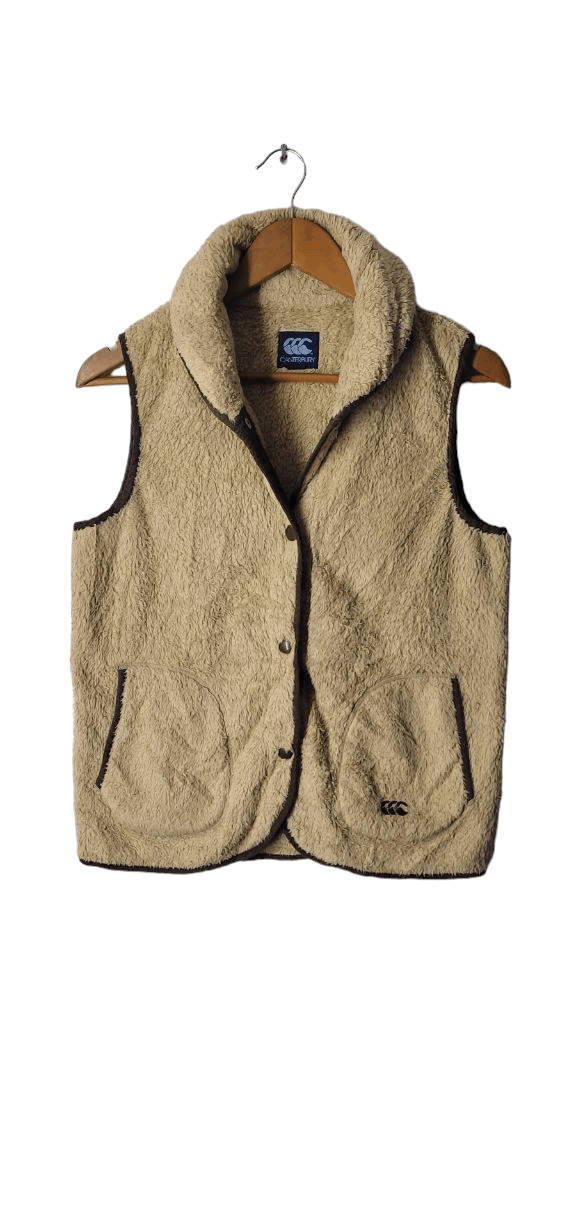 Canterbury of New Zealand CANTERBURRY OF NEW ZEALAND FLEECE VEST JACKET Size M / US 6-8 / IT 42-44 - 1 Thumbnail