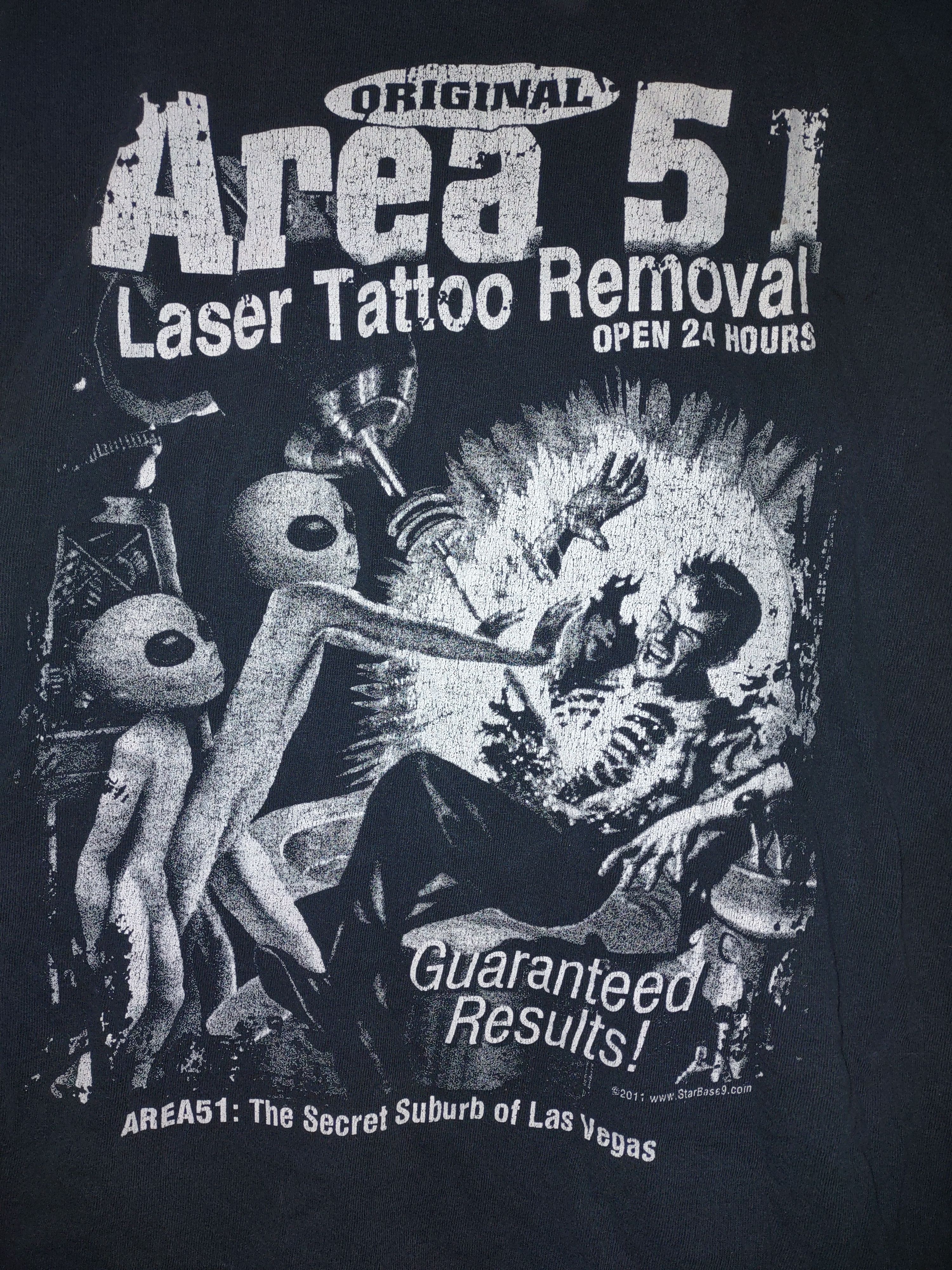 Other Area 51 - Laser Tattoo Removal / Las Vegas Nevada Size US M / EU 48-50 / 2 - 2 Thumbnail