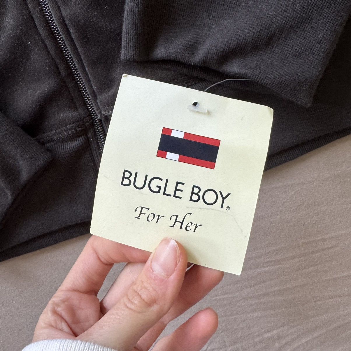Bugle Boy Vintage Bugle Boy Velour Zip Up Hoodie Size XL / US 12-14 / IT 48-50 - 5 Thumbnail