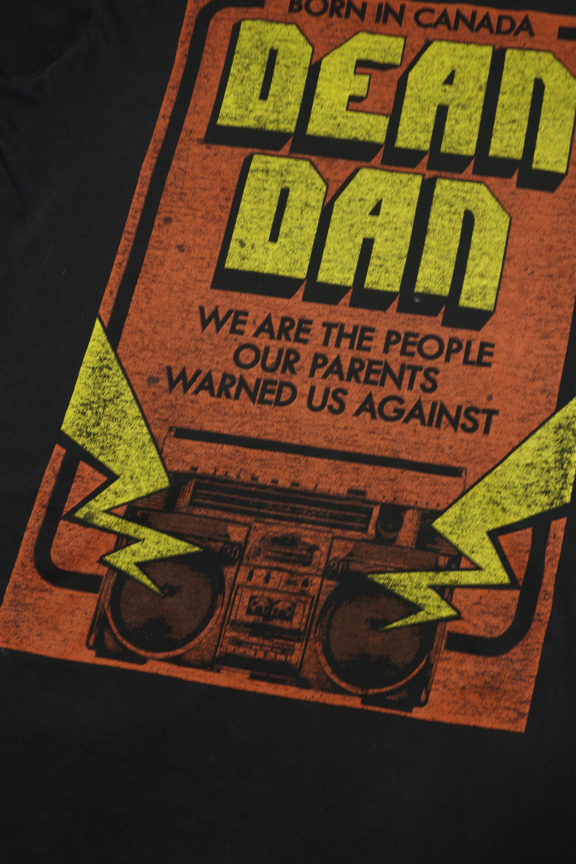 Dsquared2 Dean & Dan 'Born In Canada' Graphic Long Cool Fit T-Shirt Size US L / EU 52-54 / 3 - 4 Thumbnail