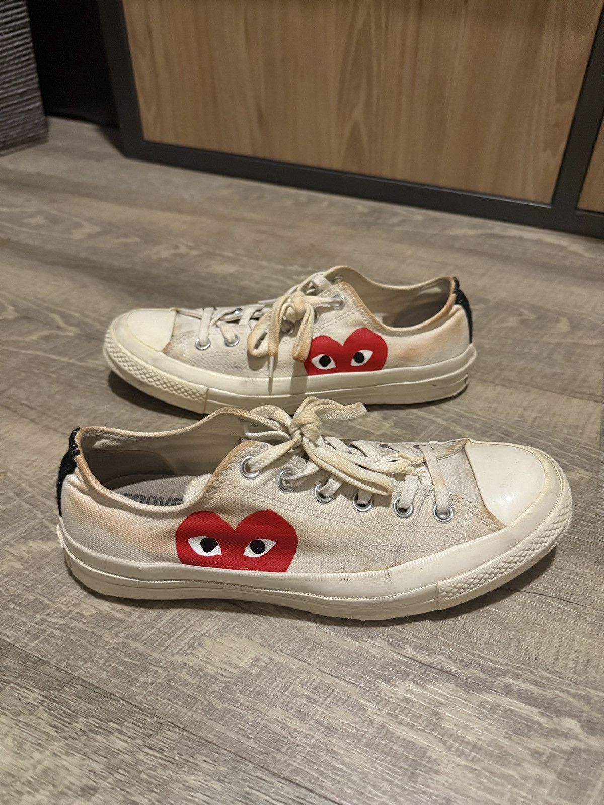 CDG by Comme des Garcons CDG Converse Low Size 7 Size US 7 / EU 40 - 1 Thumbnail