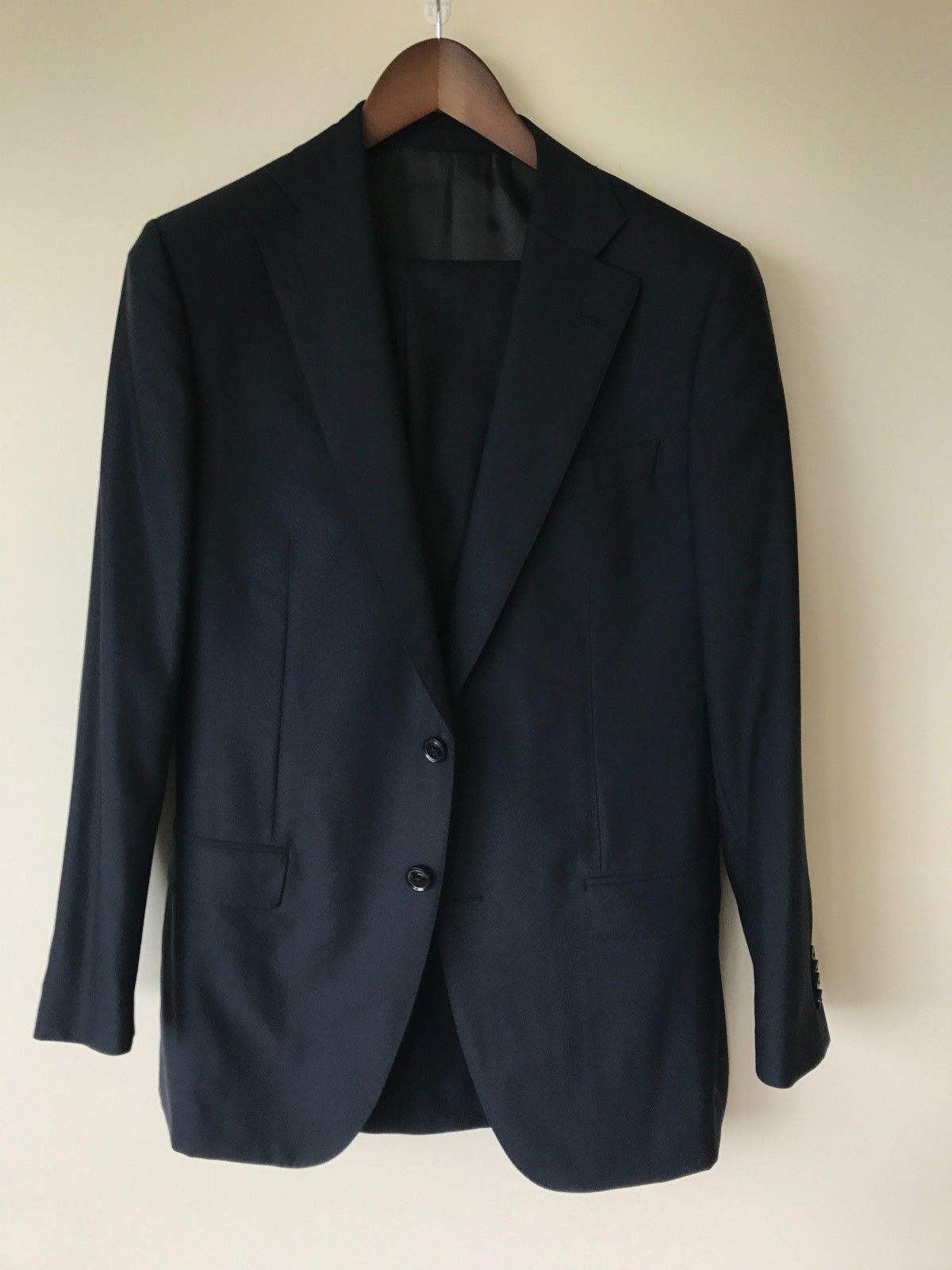 Vitale Barberis Canonico Full-Canvas Neapolitan Suit Size 38R - 1 Thumbnail