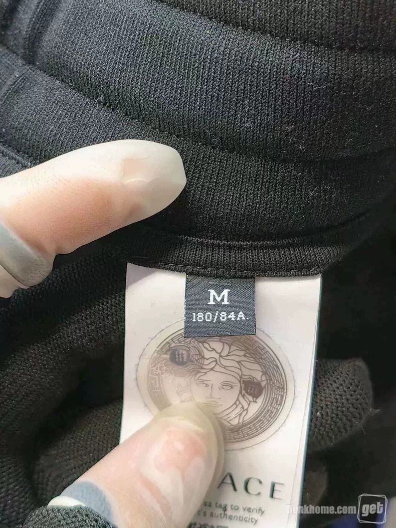 Versace Versace Threaded Greek slacks Size US 42 / EU 58 - 2 Thumbnail