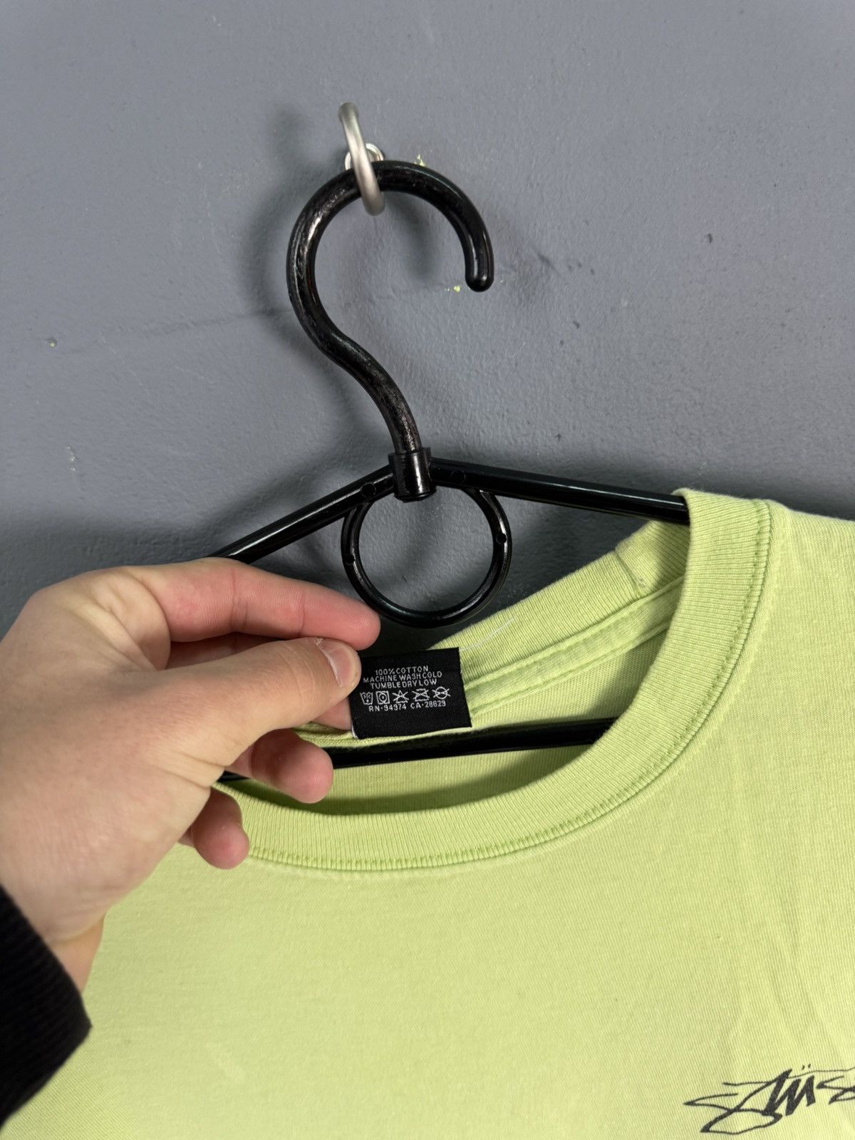 Stussy Vintage Stussy T Shirt Tee Big Logo Baggy 90s Size US L / EU 52-54 / 3 - 6 Thumbnail