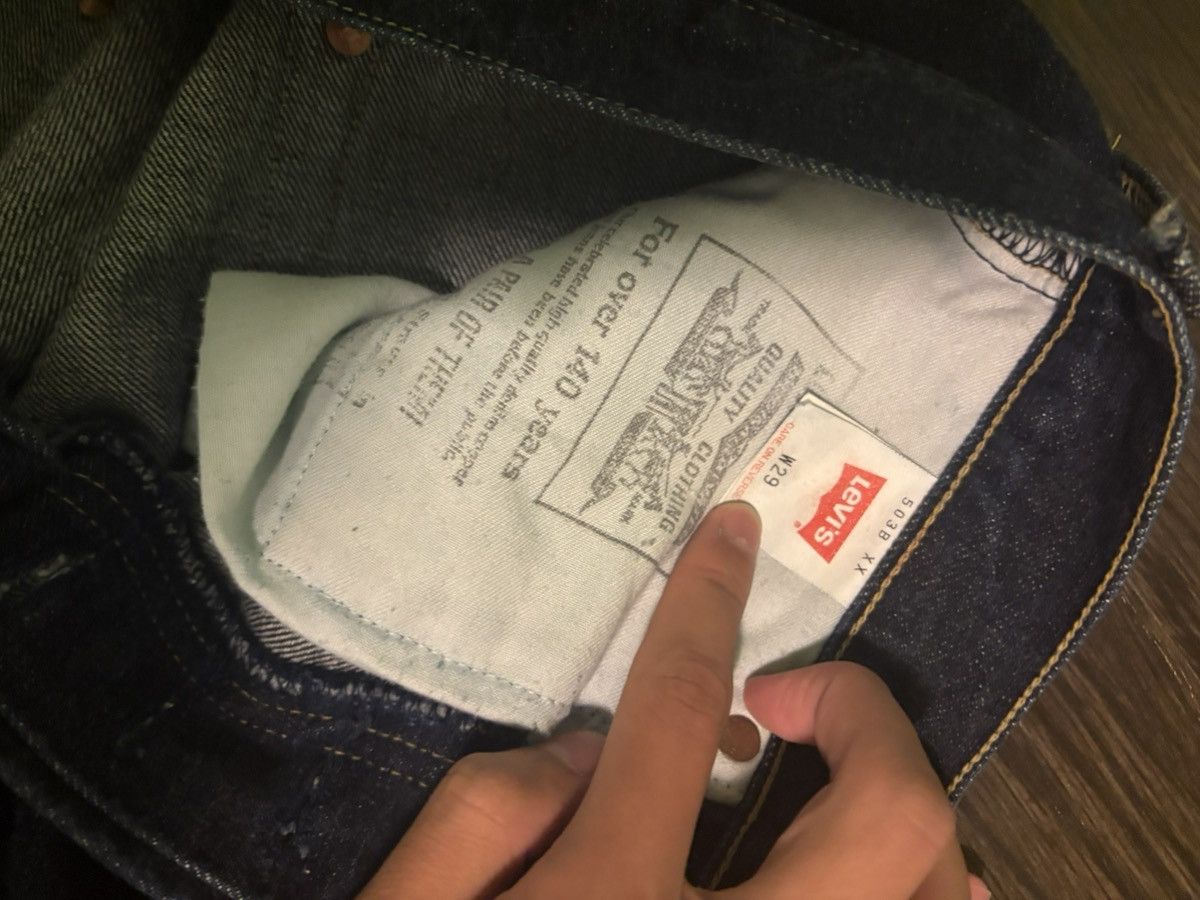 Levi's 90s Levi’s BigE 503B Indigo Selvedge Denim Jeans MadeinJapan Size US 29 - 8 Thumbnail