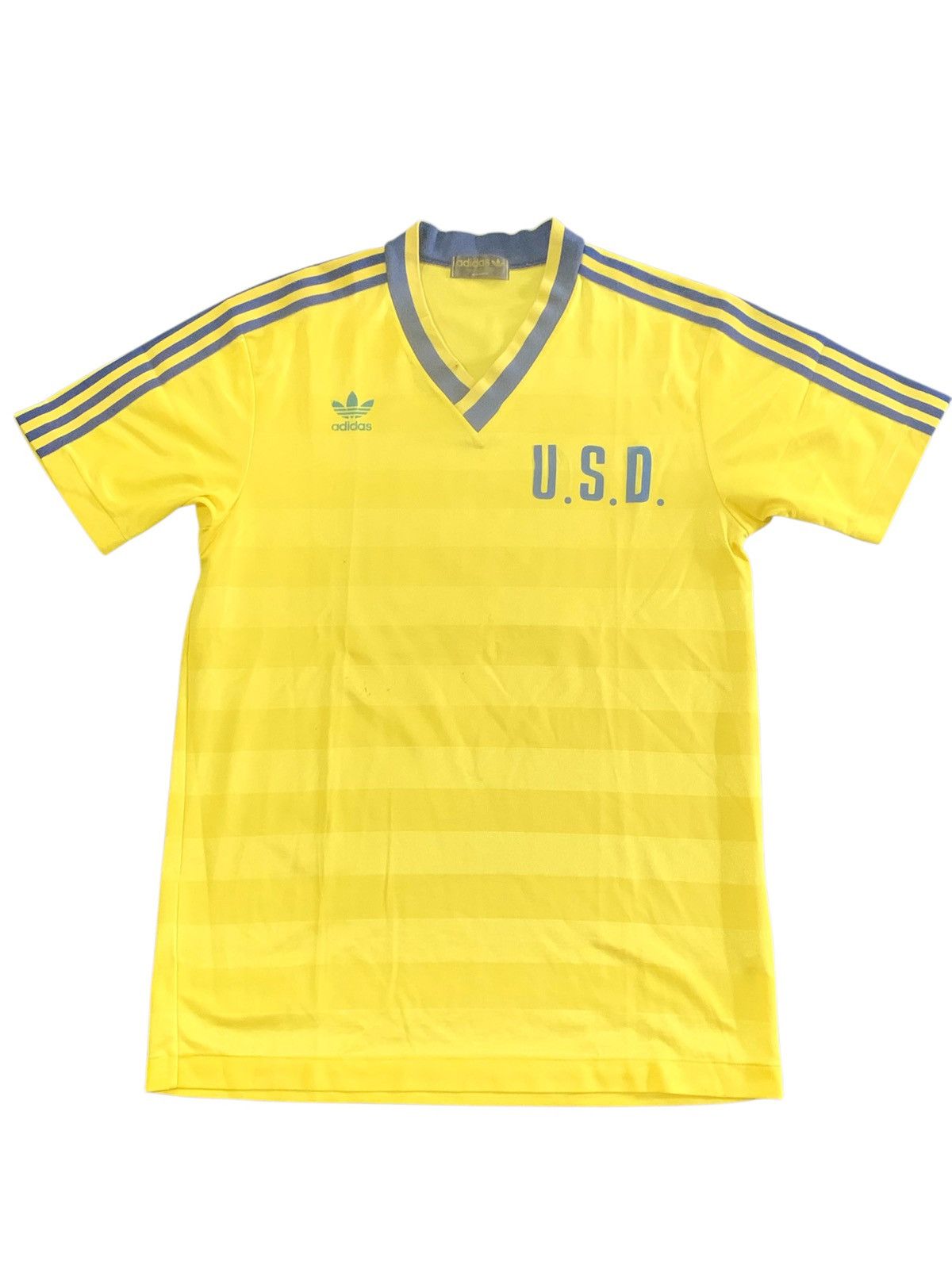 Adidas Vtg Jersey Adidas 80s Rare Size US M / EU 48-50 / 2 - 1 Thumbnail