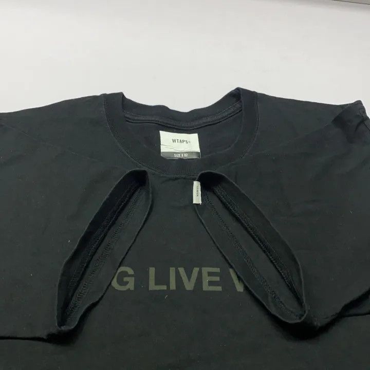 Wtaps WTAPS Black Loose Fit Short Sleeve T-Shirt -2508 Size US M / EU 48-50 / 2 - 4 Thumbnail