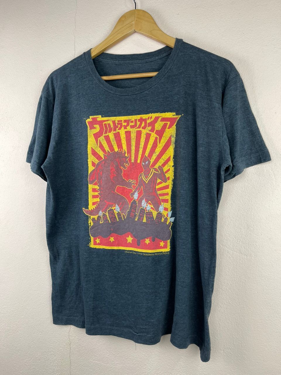 Cartoon Network × Vintage Vintage 90s Ultraman Gaia Movie Tee Size US M / EU 48-50 / 2 - 3 Thumbnail